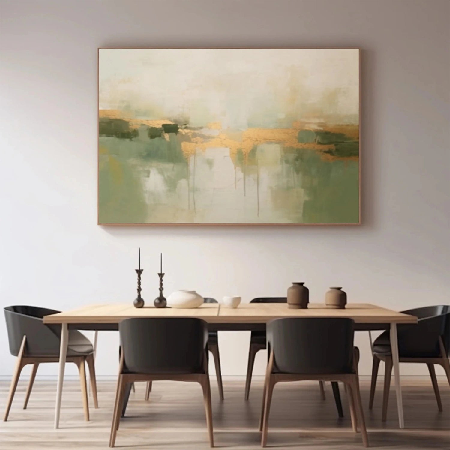 Abstract Canvas Wall Art #AP357