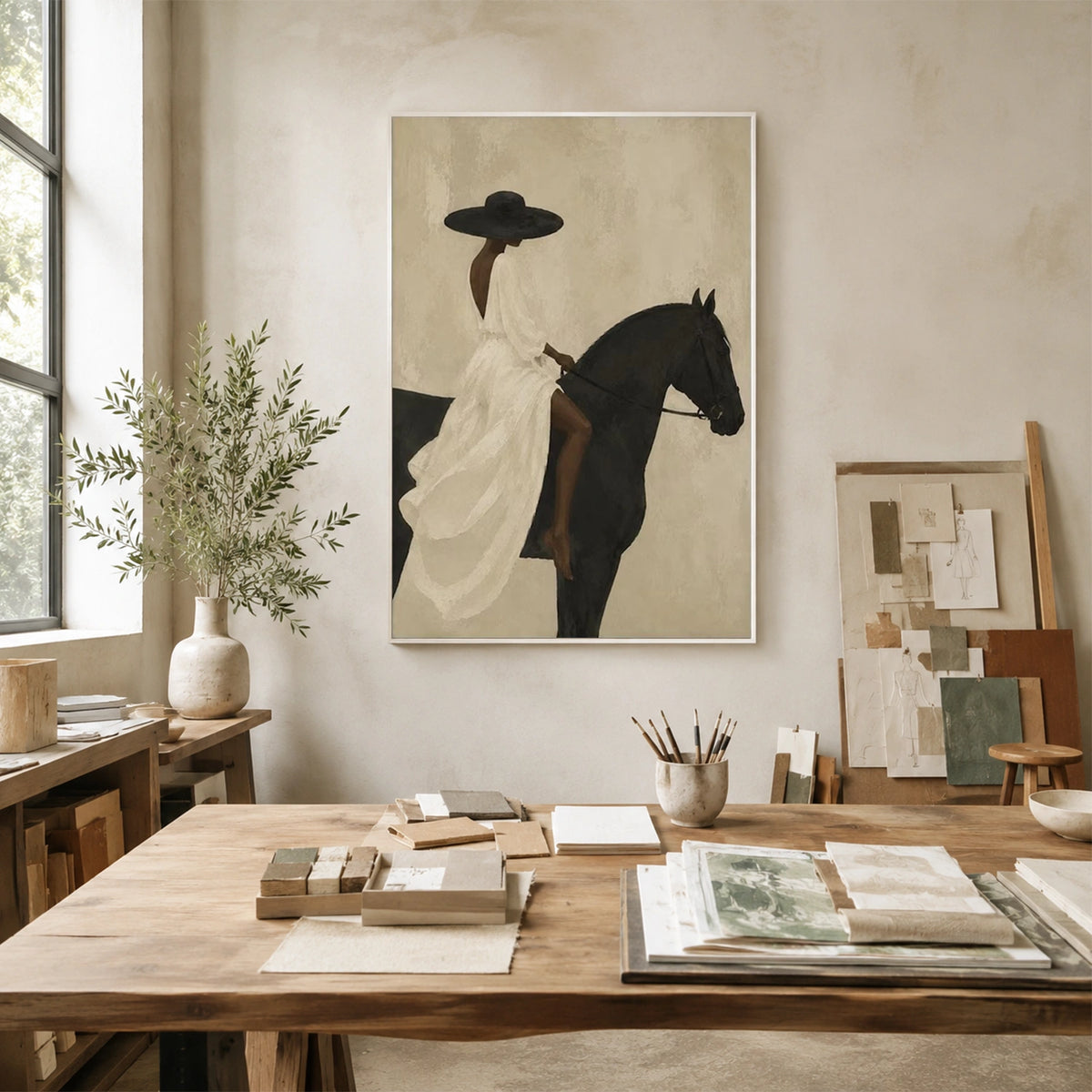 American Western Cowboy Art #VT268