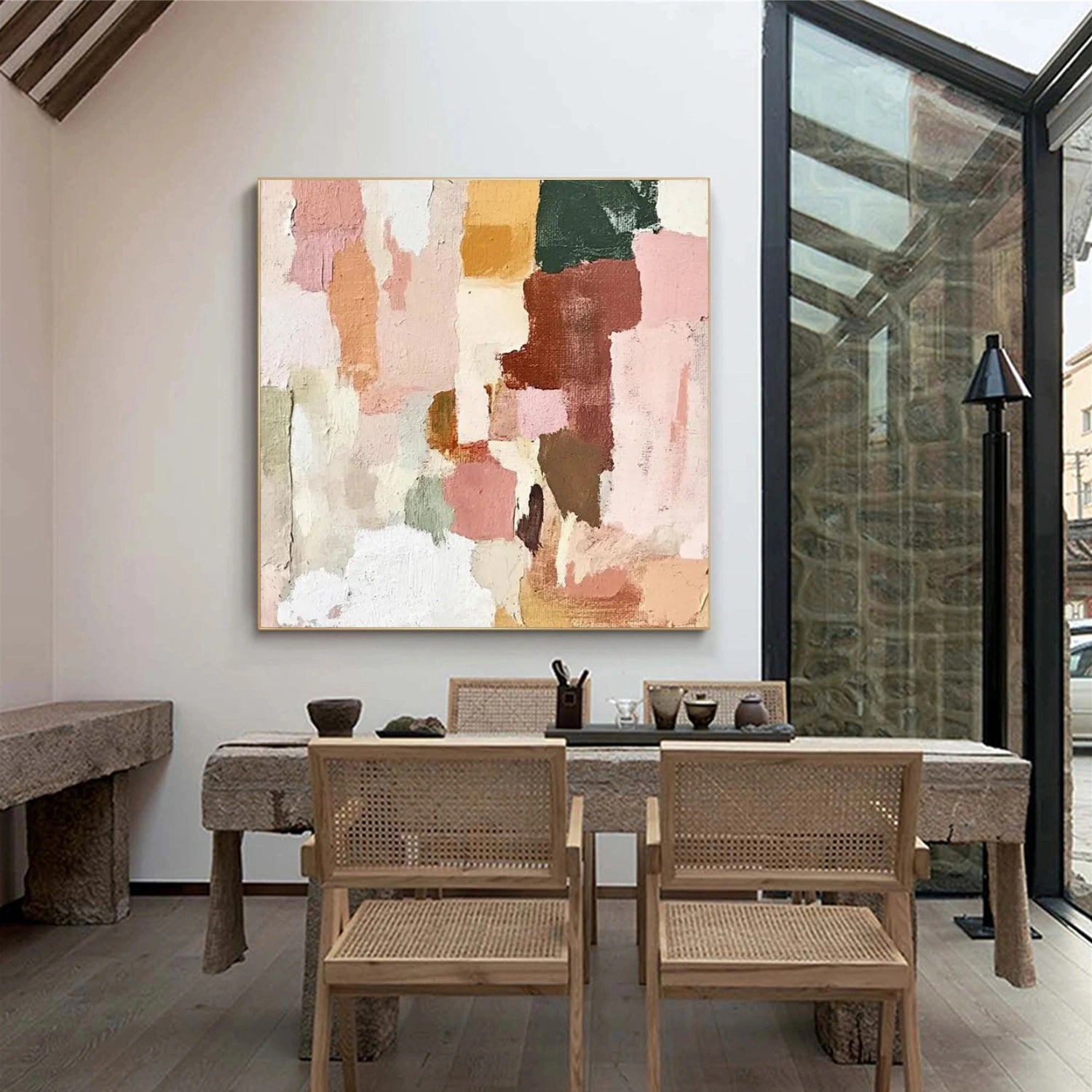 Colorful Abstract Canvas Wall Art #AP318