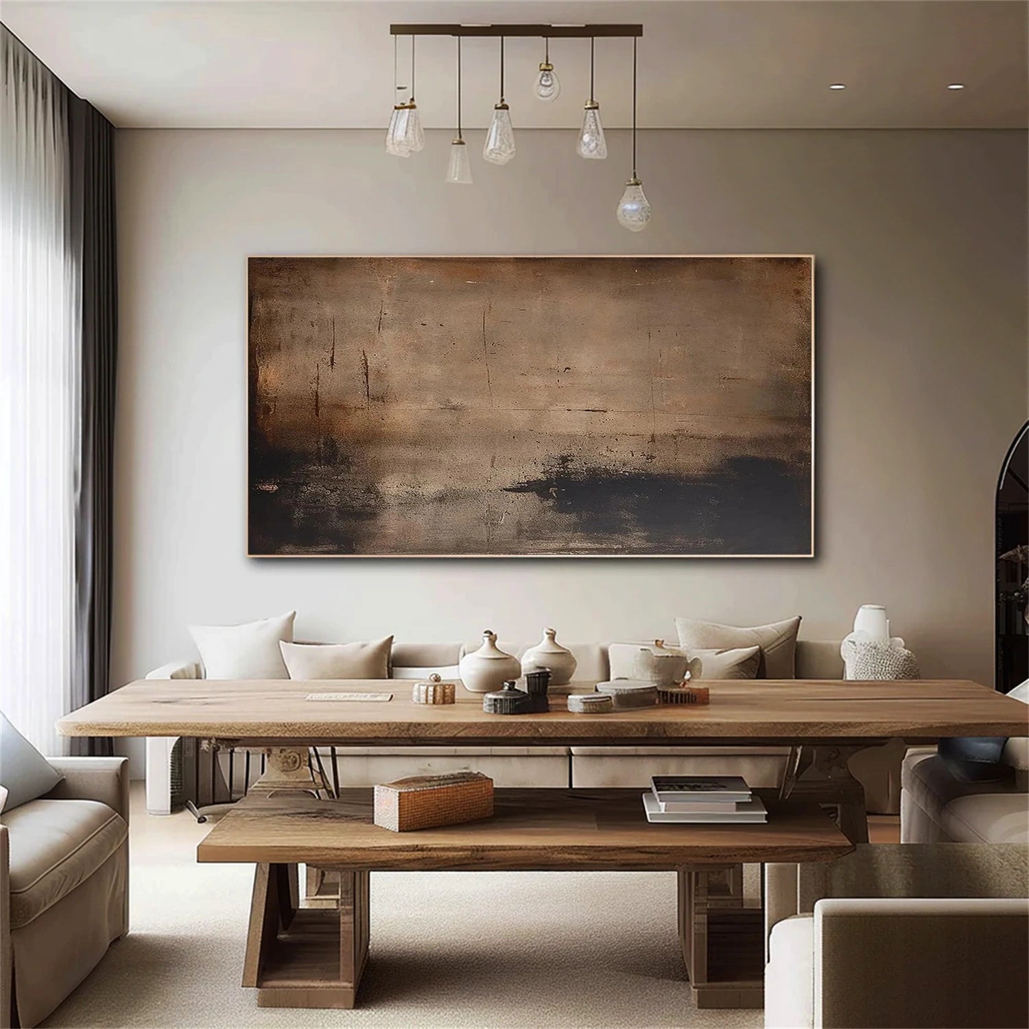 Abstract Canvas Wall Art #AP278