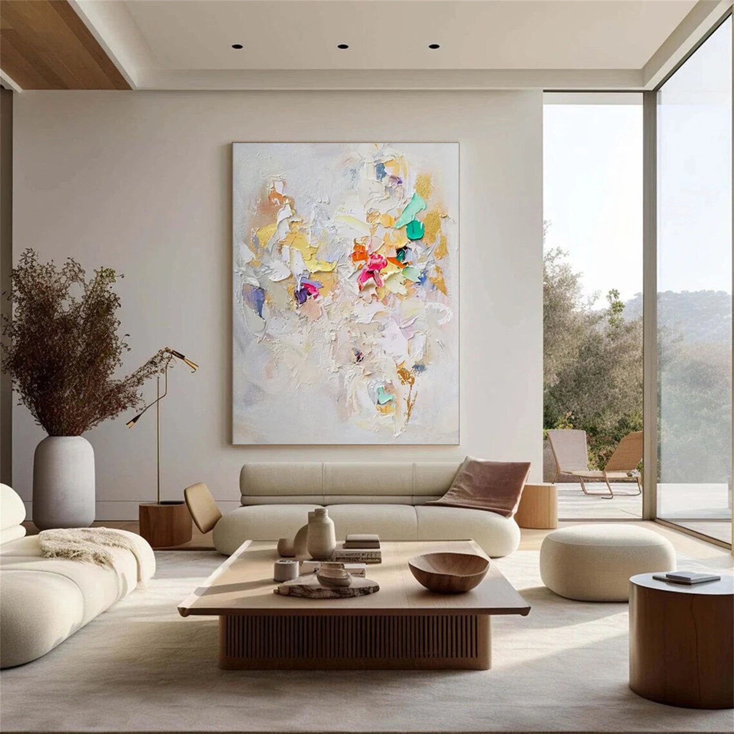 Abstract Textured  Wall Art #AT112