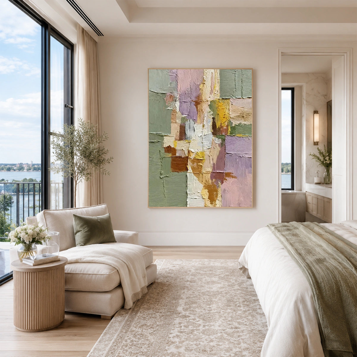Abstract Textured Wall Art #AT193