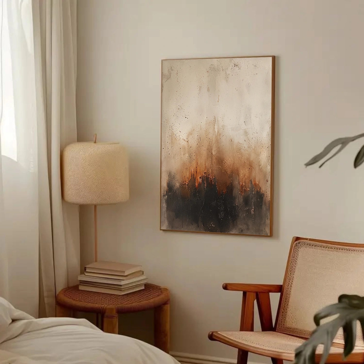 Abstract Canvas Wall Art #AP381