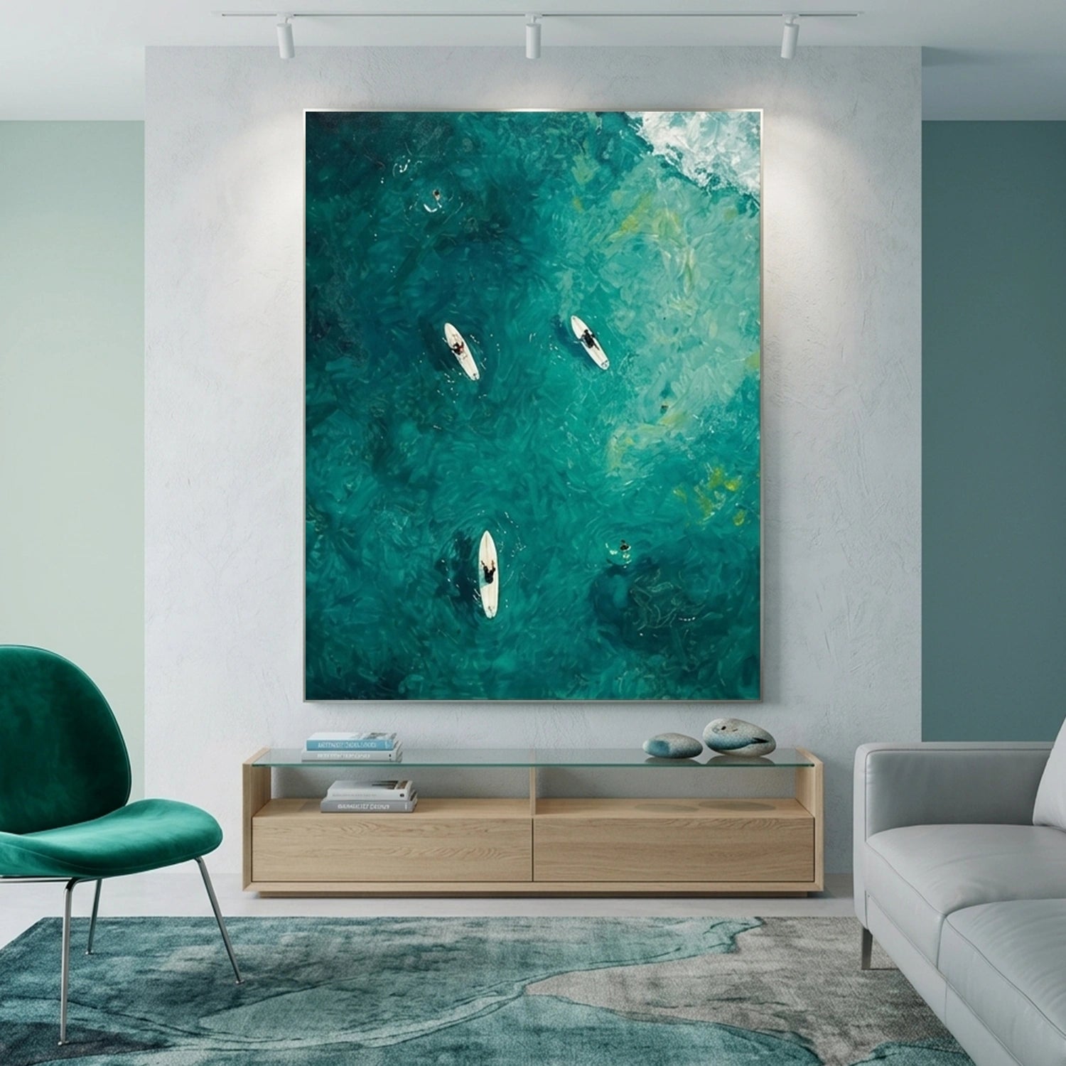 Surfing Sport Wall Art #MS117