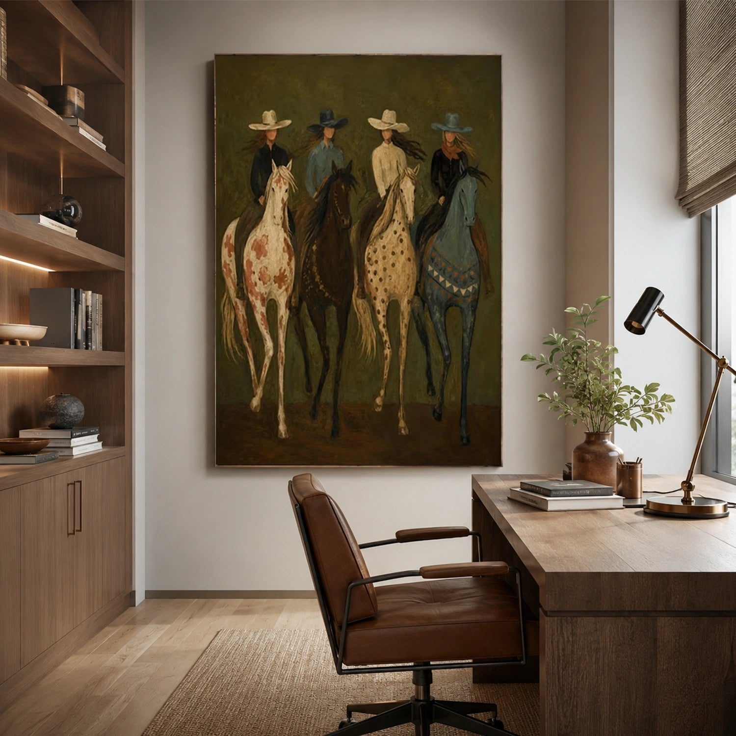 American Western Cowboy Art #VT255