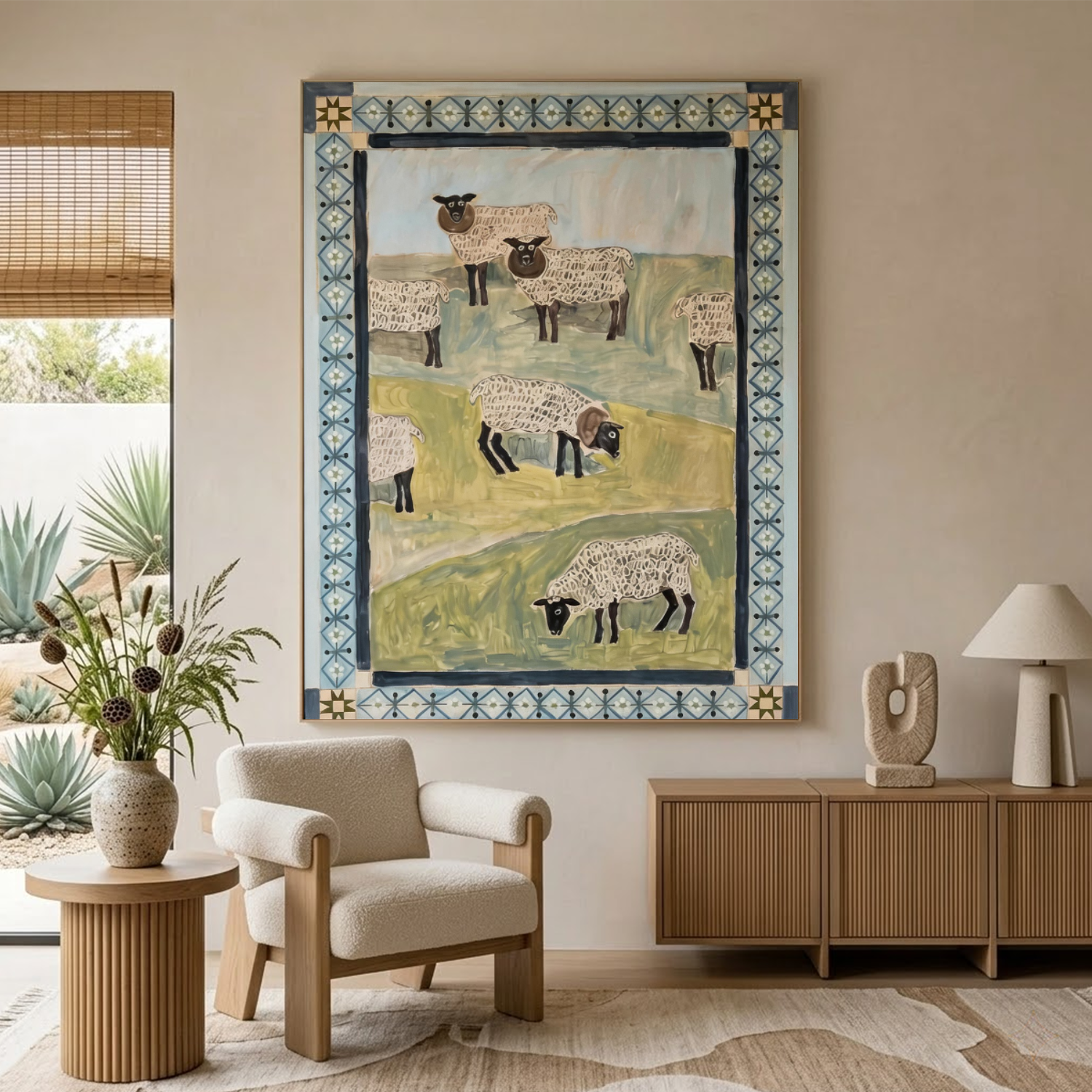 Vintage Americana Art #VT045