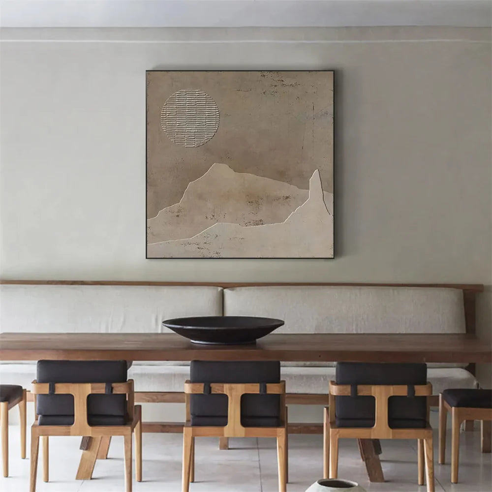 Wabi Sabi Texture Canvas Art #WS001