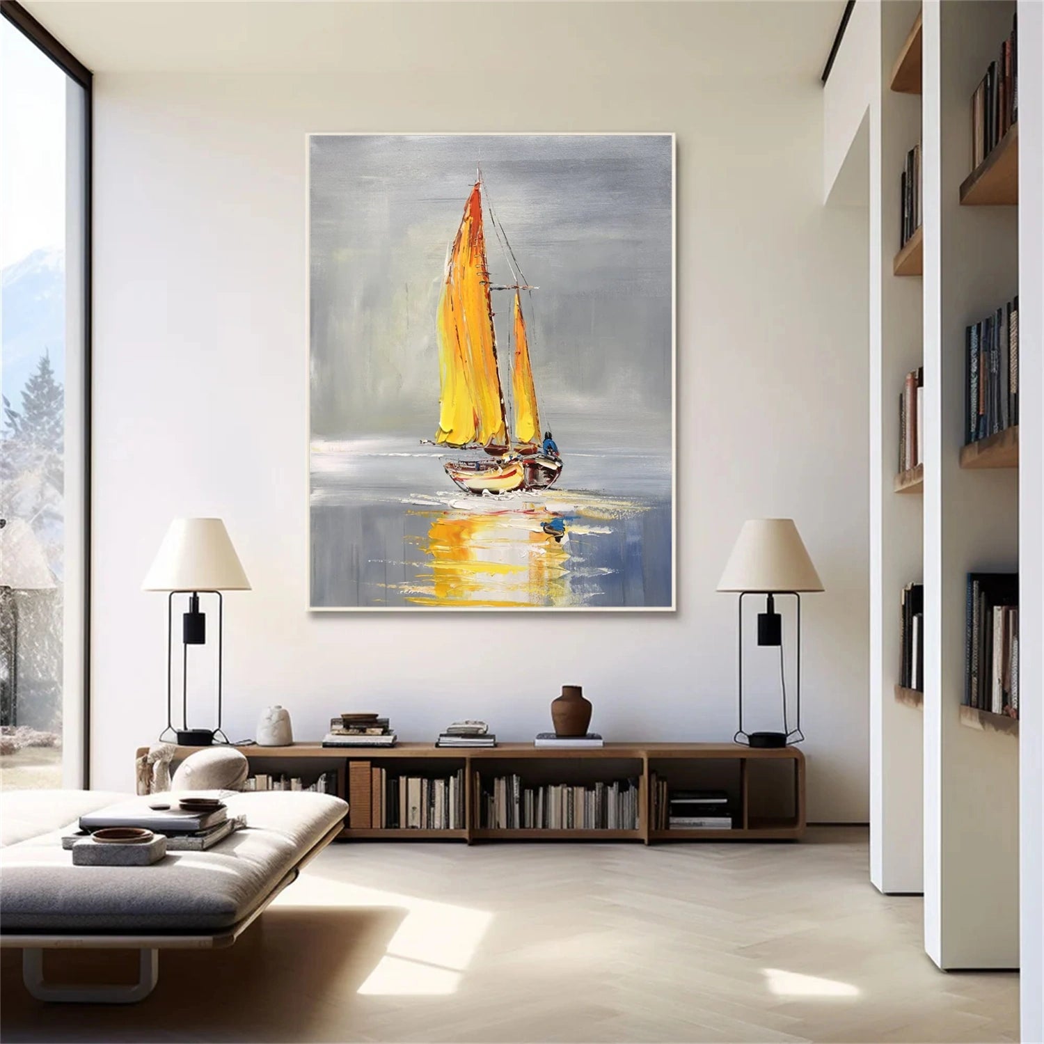 Ocean Abstract Wall Art #OP033