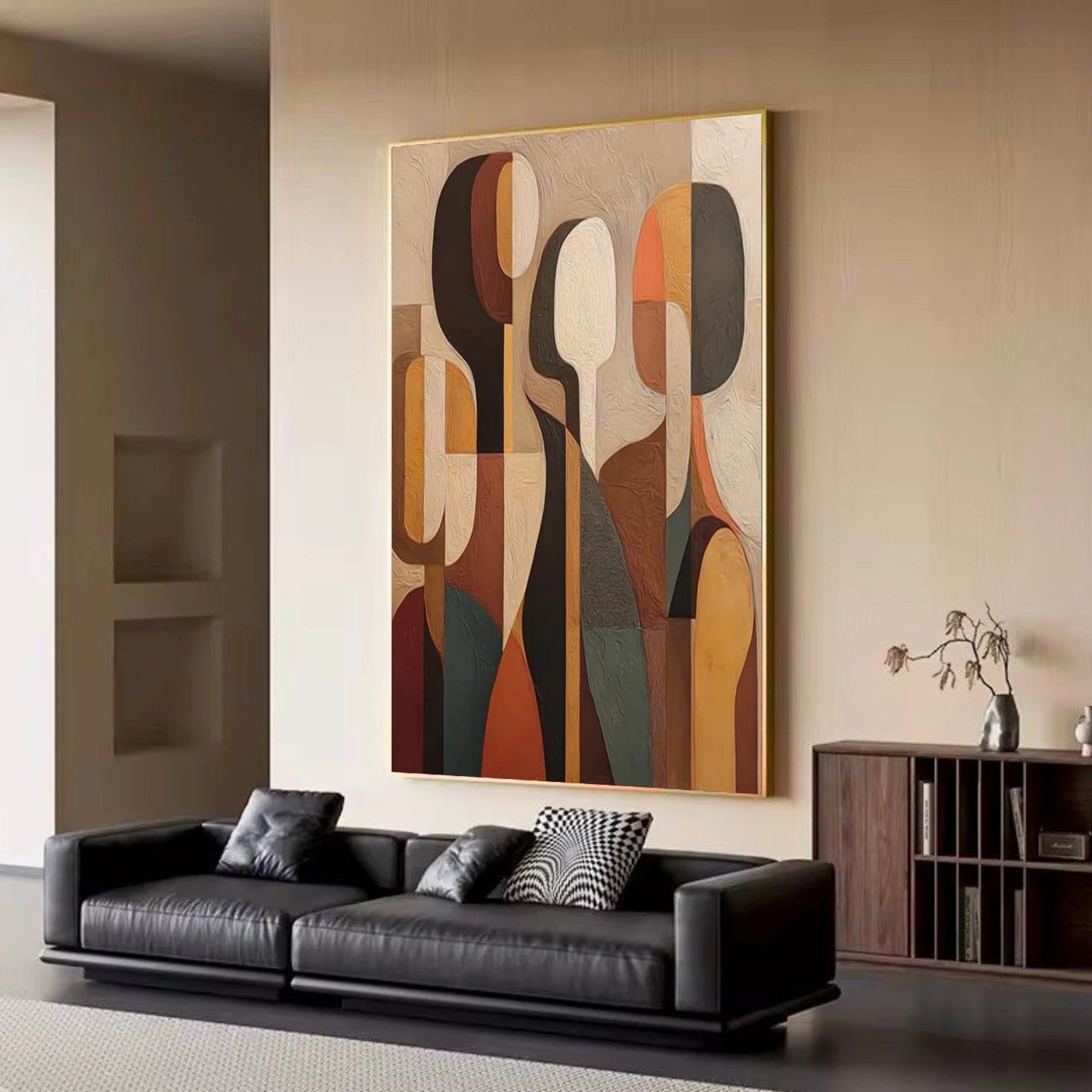 Abstract Textured Wall Art #AT147