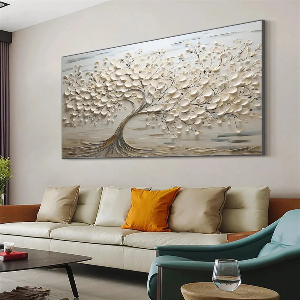 Tree Textured Painting Canvas #TP015