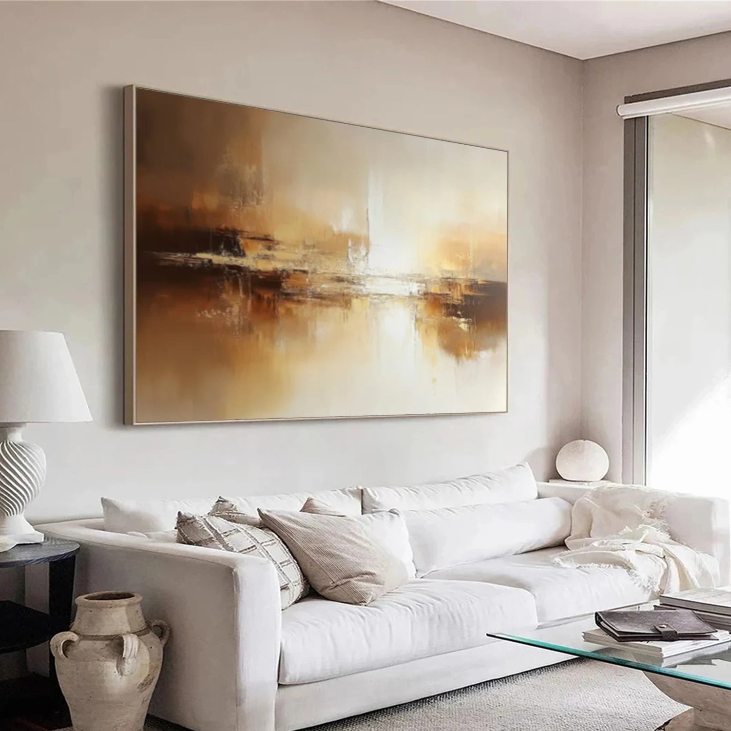 Abstract Canvas Wall Art #AP265