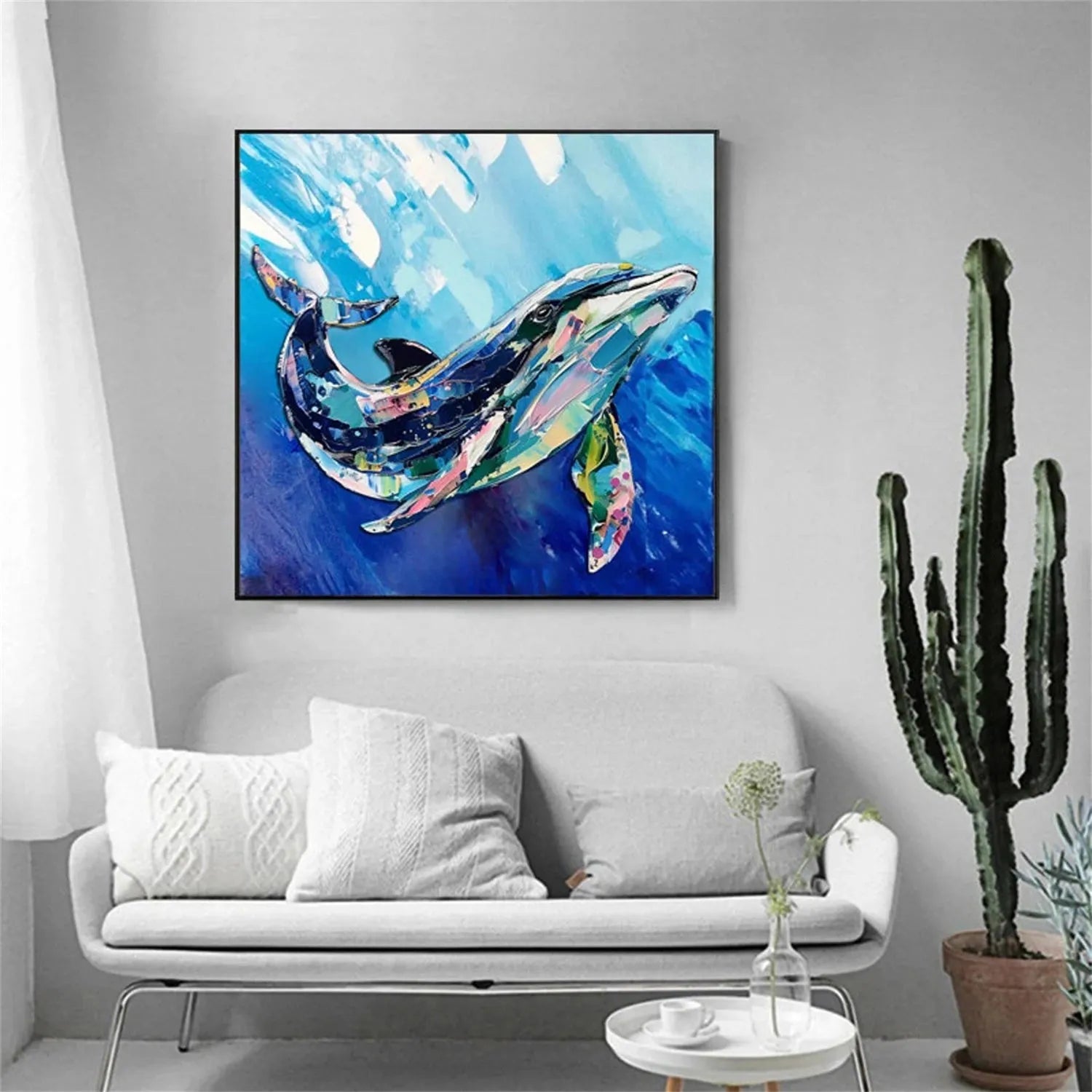 Animal Canvas Art Painting #AC005