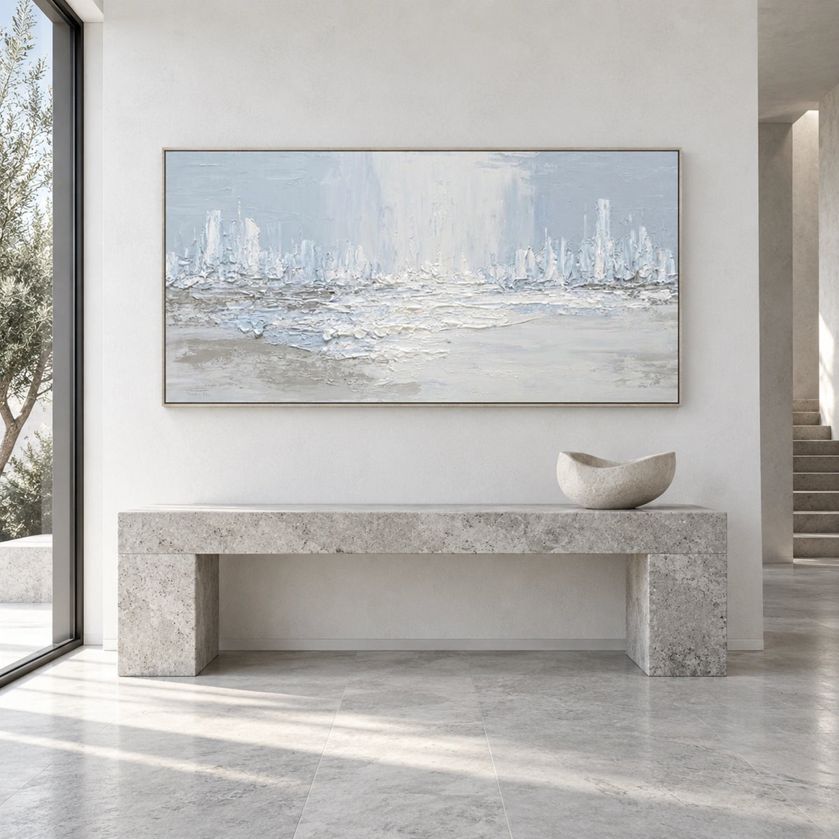Abstract Textured Wall Art #AT191