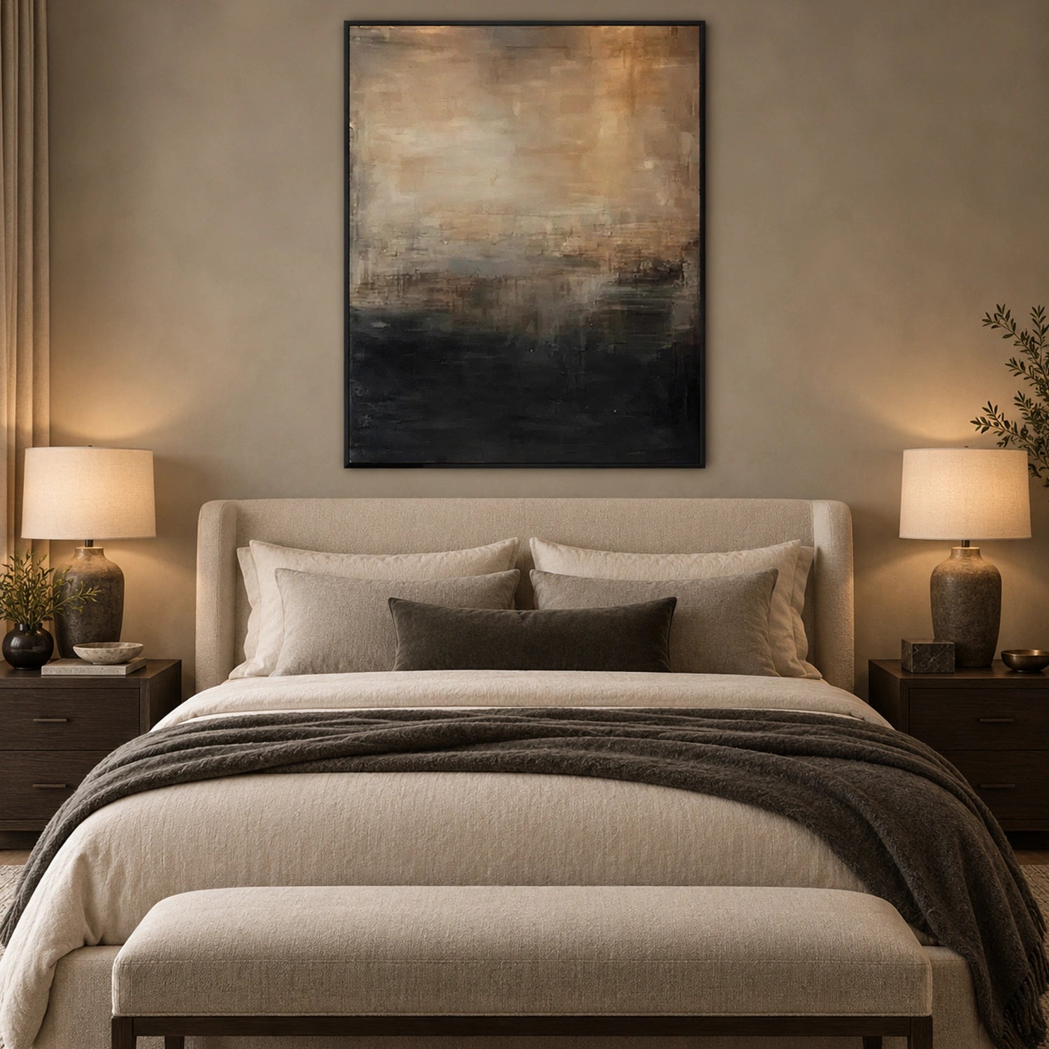 Abstract Canvas Wall Art #AP400