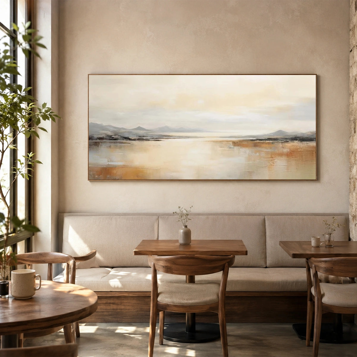 Abstract Canvas Wall Art #AP404
