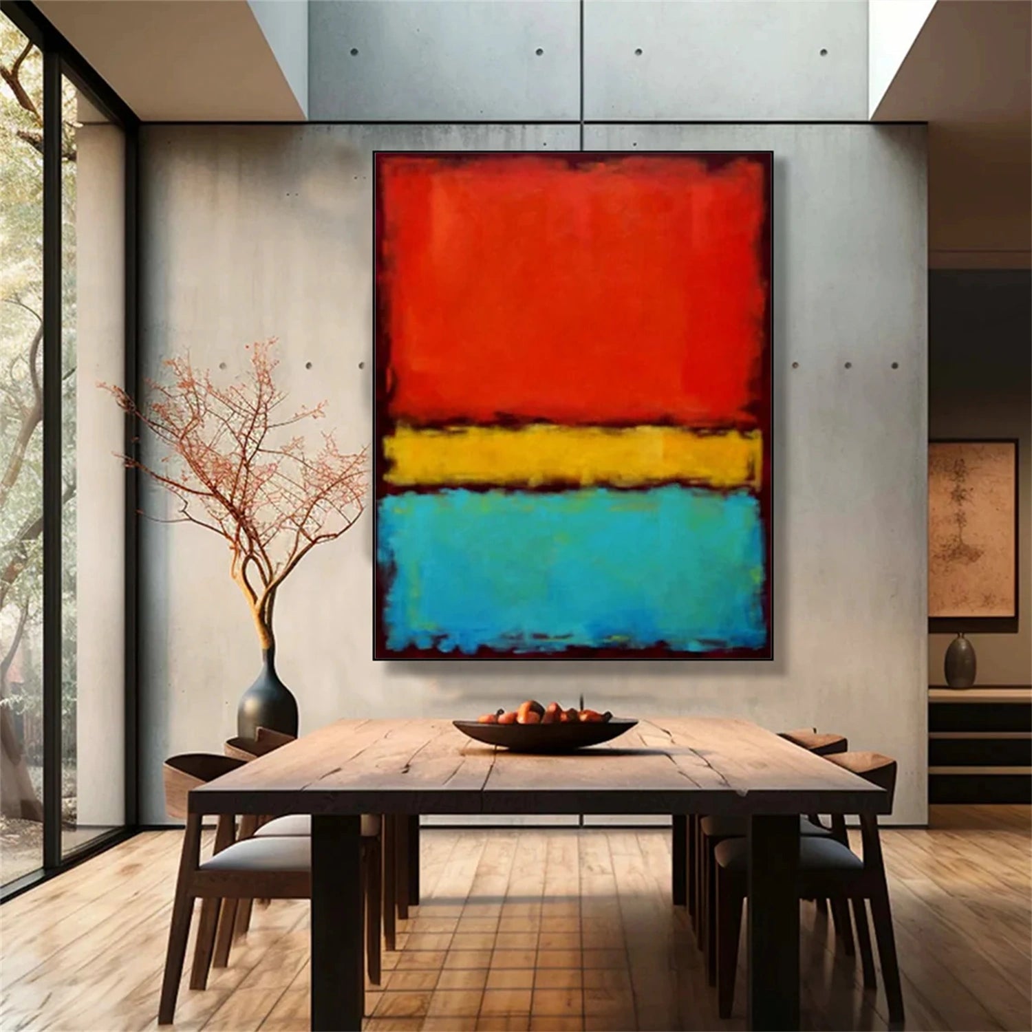 Abstract Canvas Wall Art #AP253