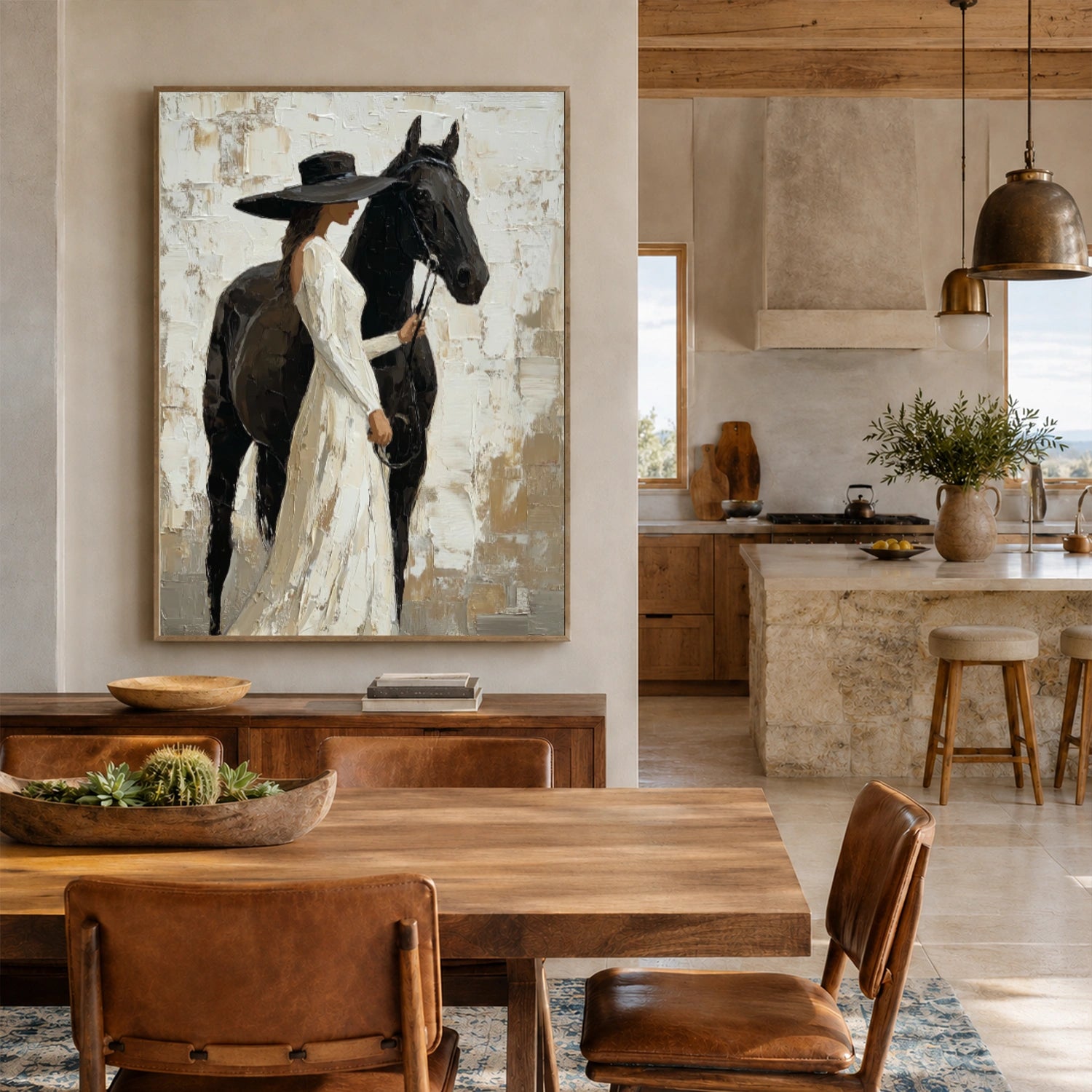 American Western Cowboy Art #VT227