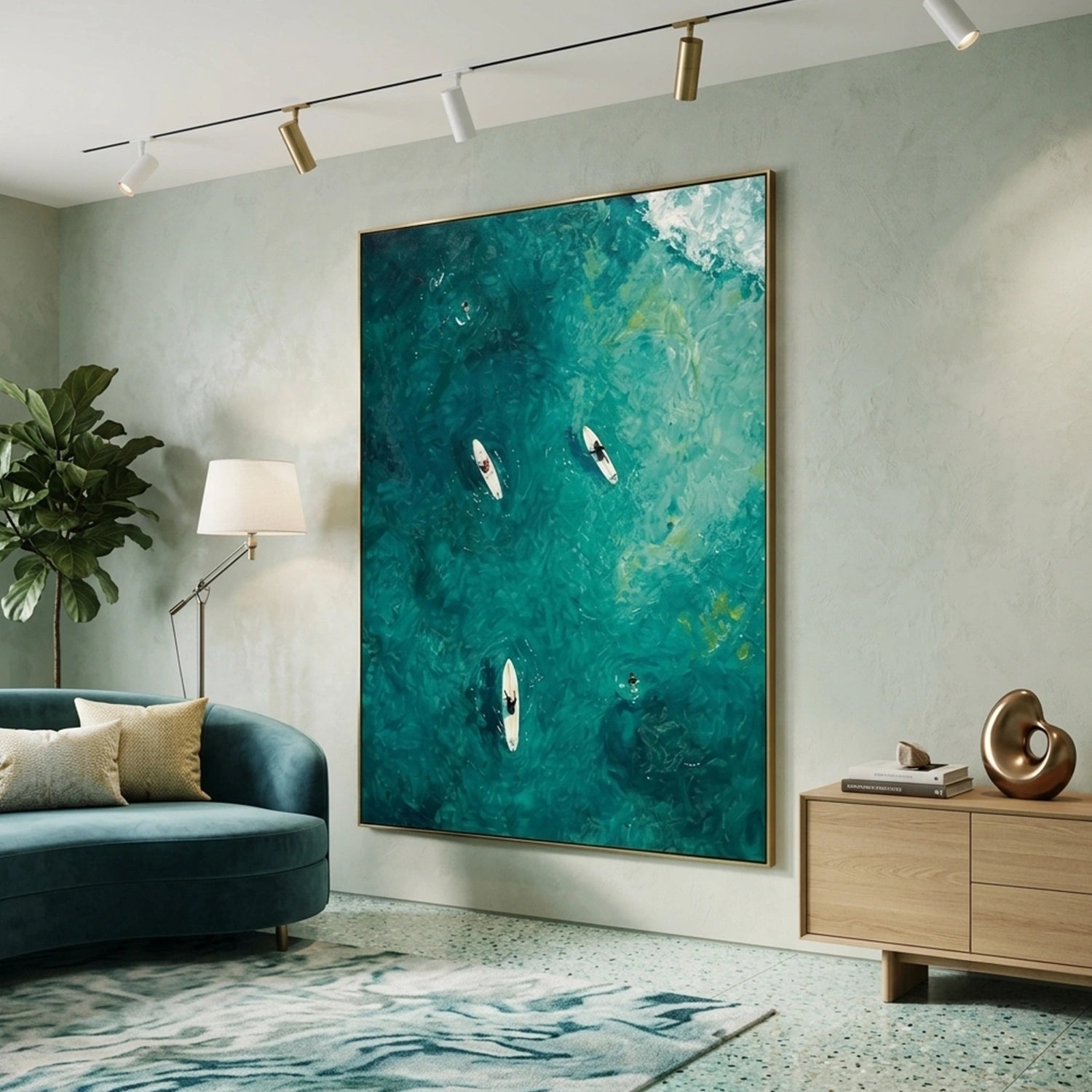 Surfing Sport Wall Art #MS117