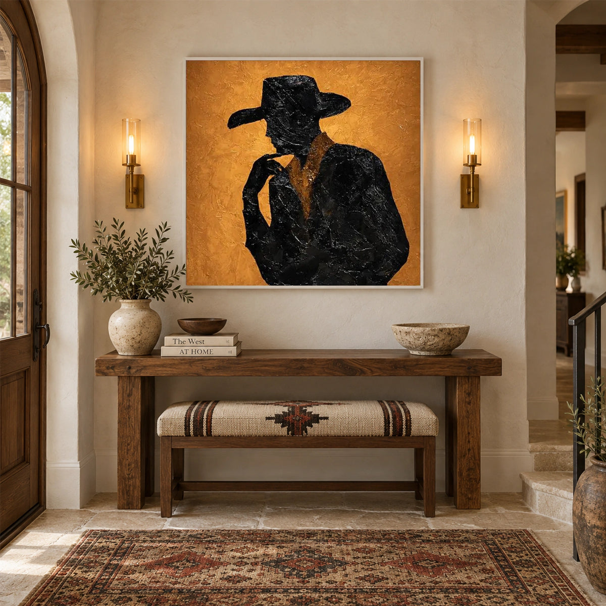 American Western Cowboy Art #VT270