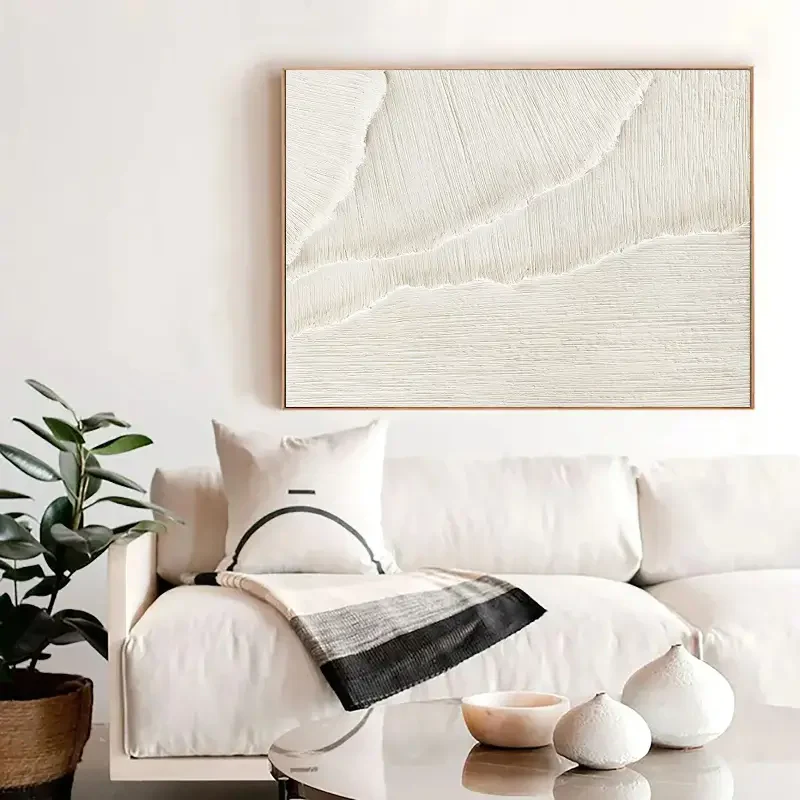 Minimalist Textured Painting Canvas #MT067