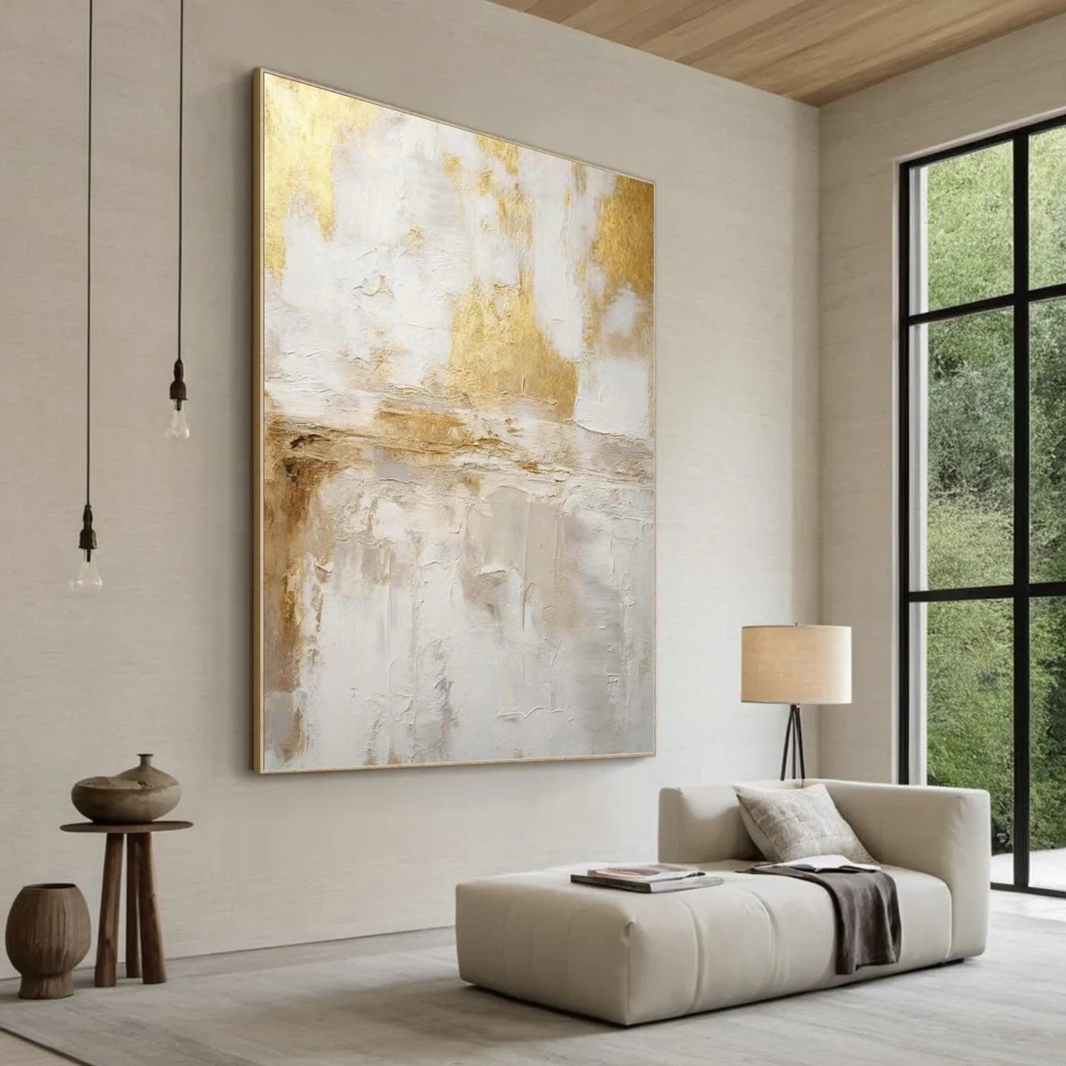 Abstract Canvas Wall Art #AP332