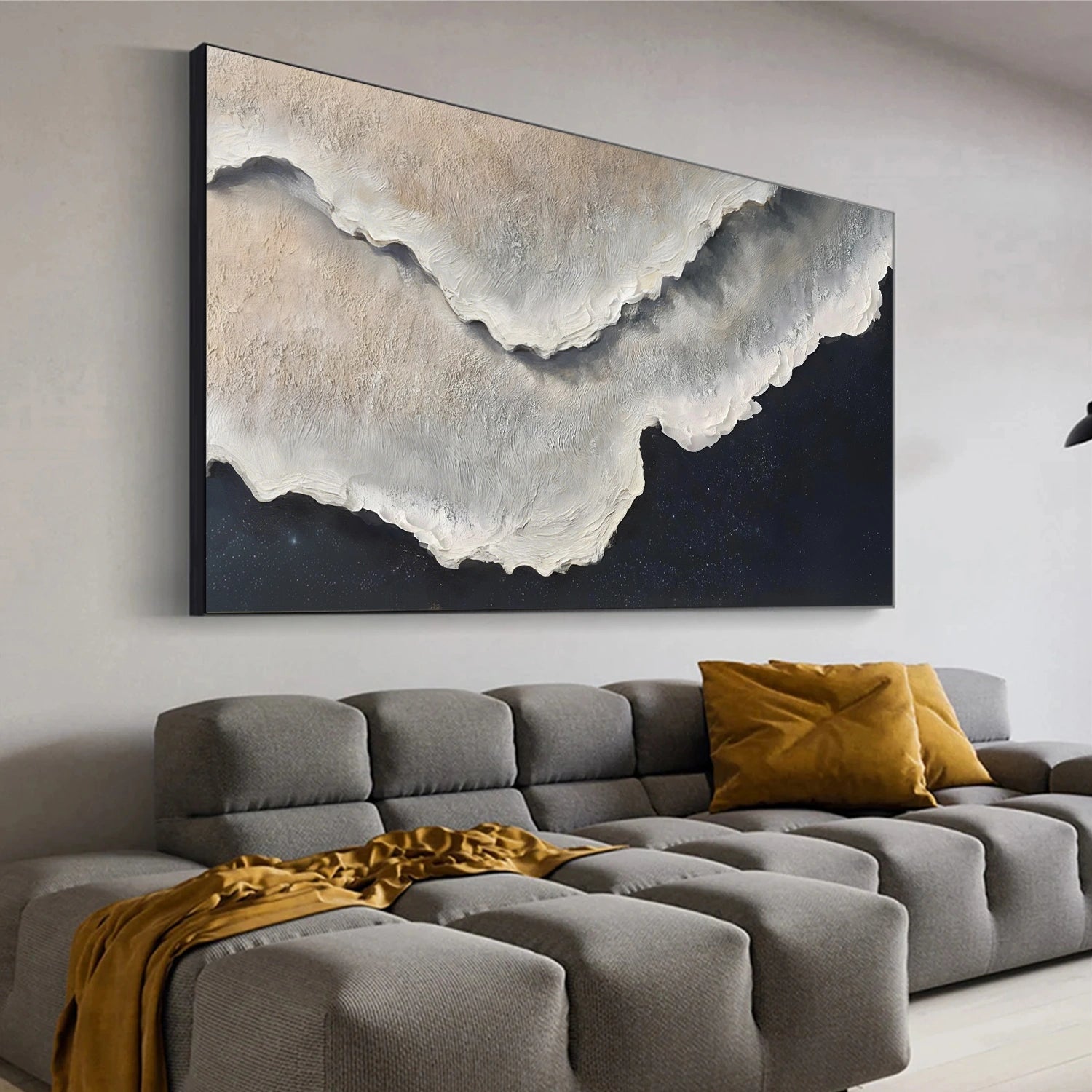 Ocean Abstract Textured Wall Art #OP061