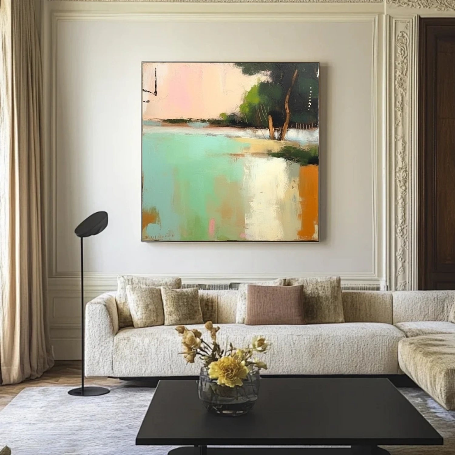 Colorful Abstract Canvas Wall Art #AP251