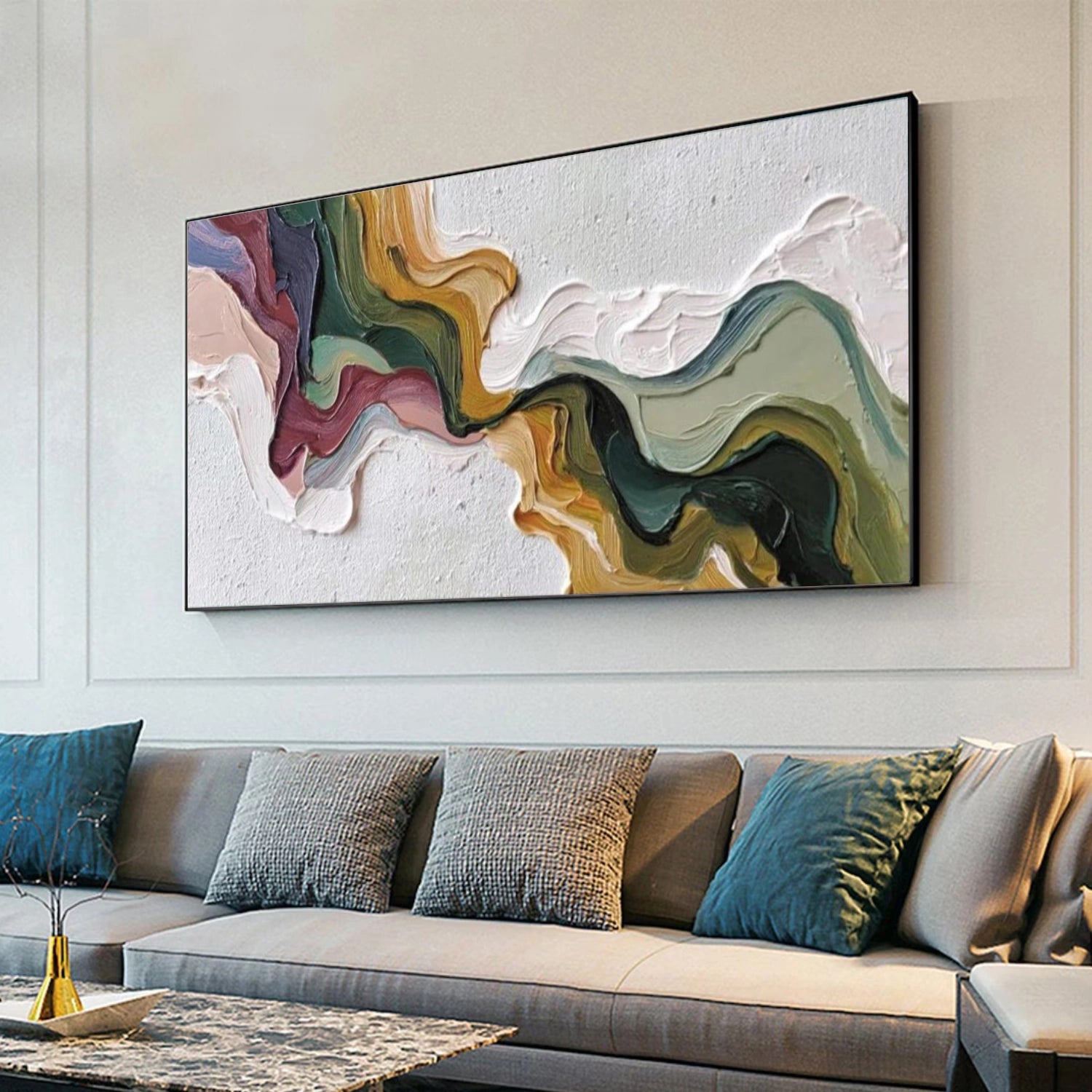 Abstract Textured Wall Art #AT138