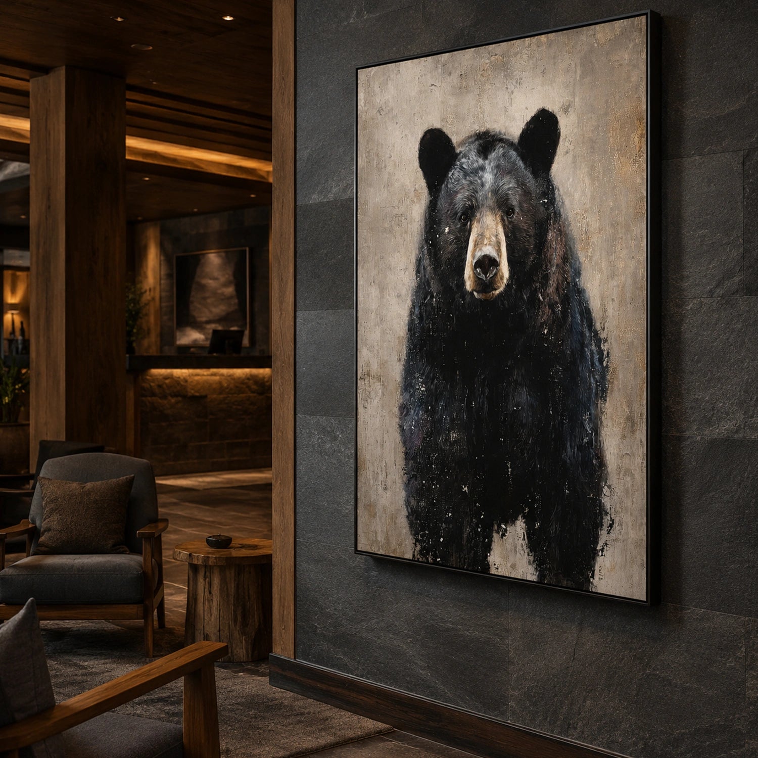 Abstract Animal Wall Art #AC141