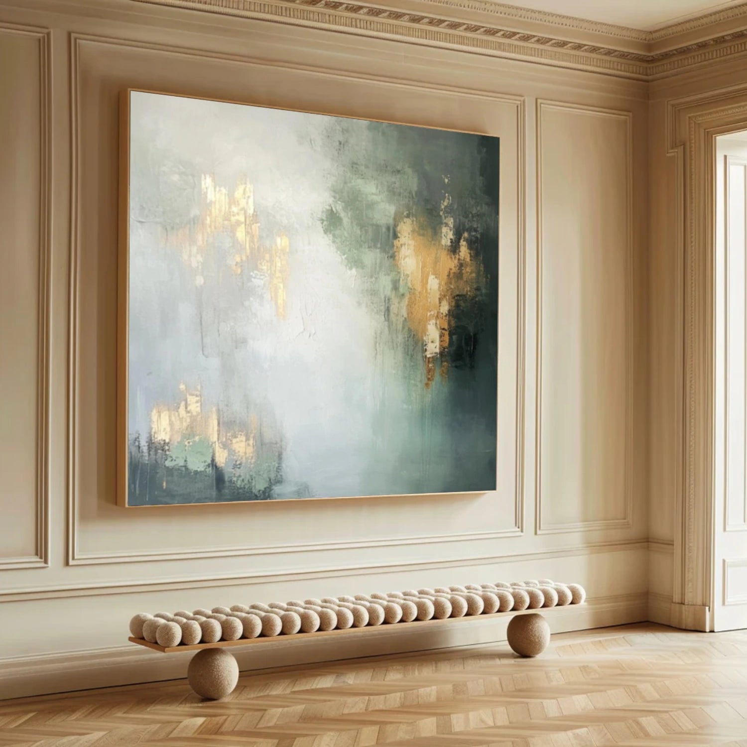 Abstract Canvas Wall Art #AP283