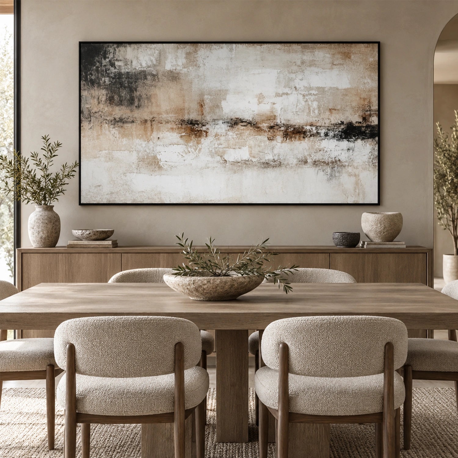 Abstract Canvas Wall Art #AP402