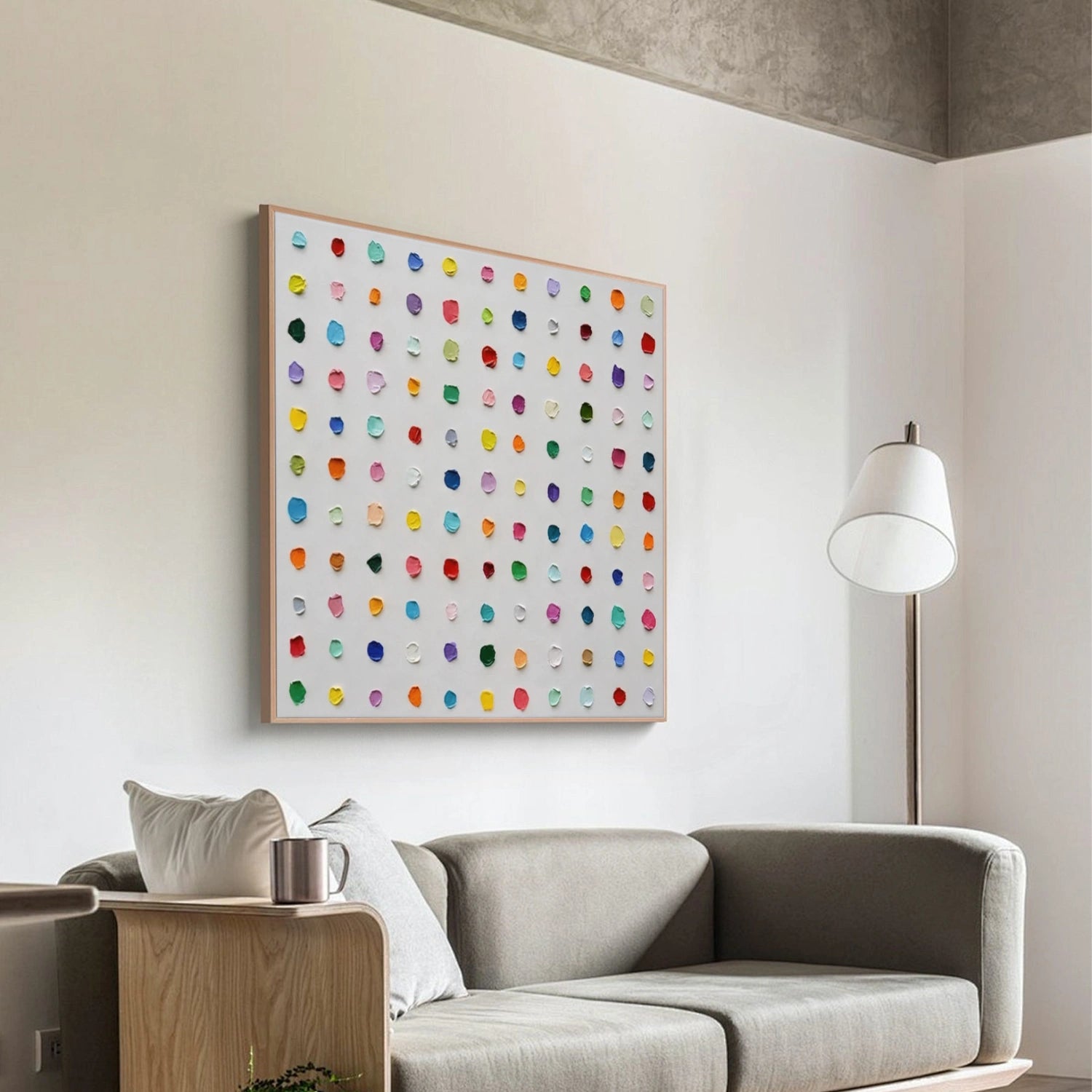 Abstract Textured Wall Art #AT177