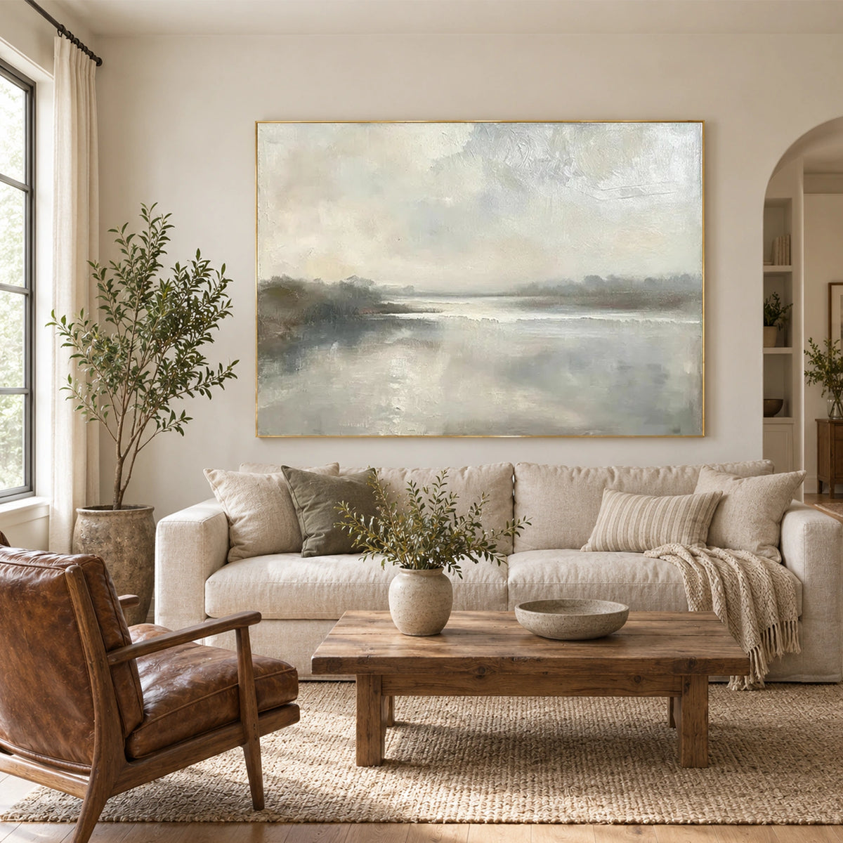 Abstract Canvas Wall Art #AP408