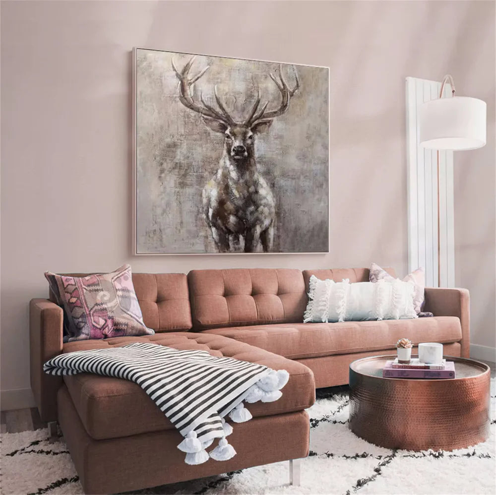 Animal Canvas Art Painting #AC019