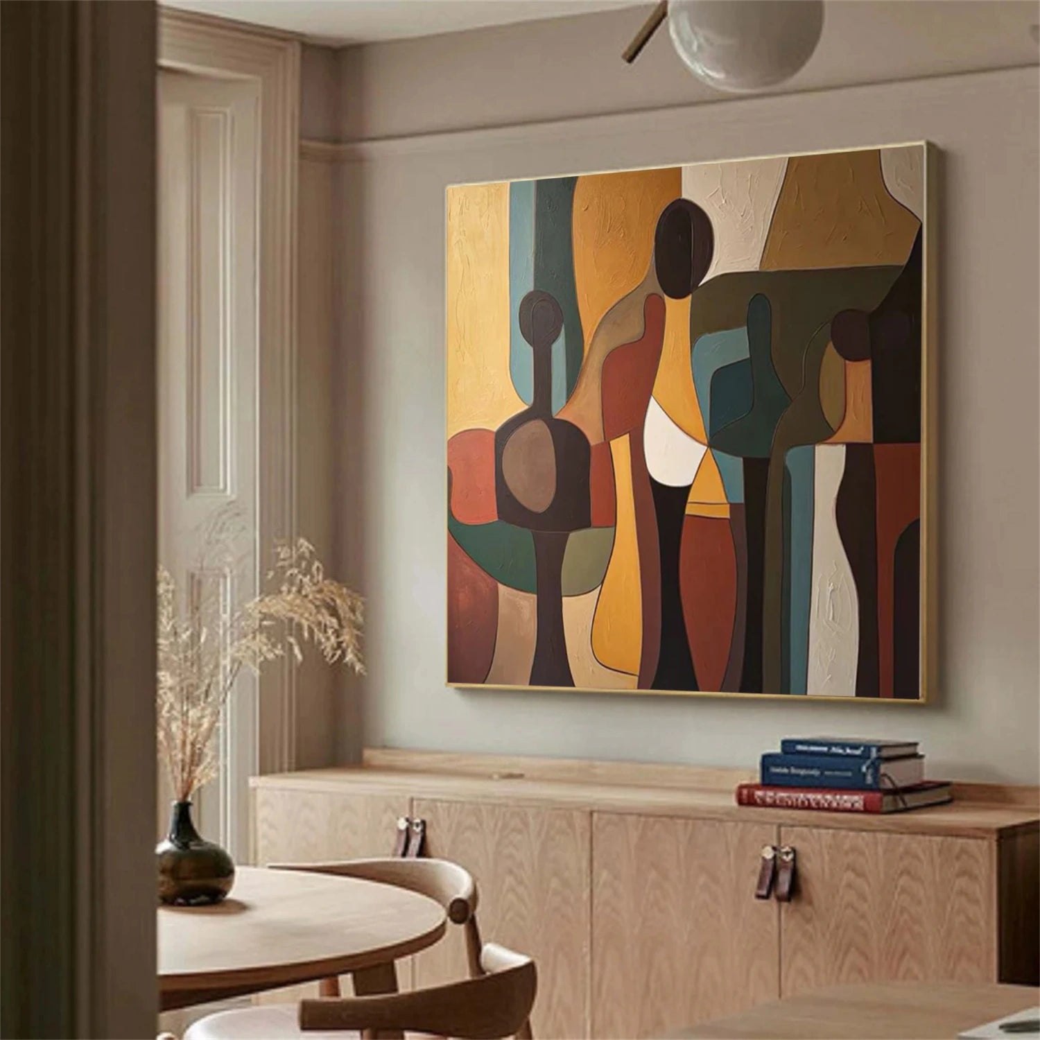 Abstract Canvas Wall Art #AP291