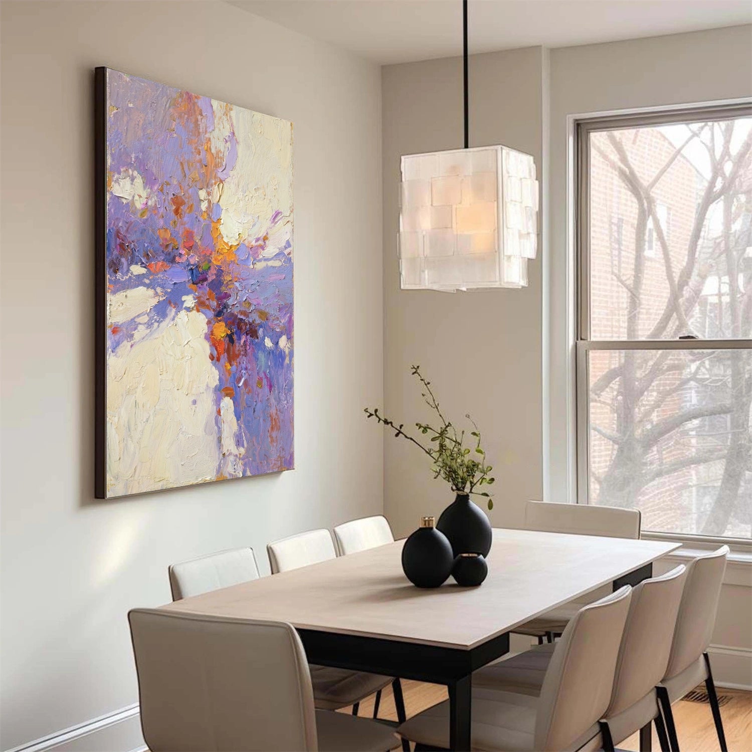 Colorful Abstract Canvas Wall Art #AP272