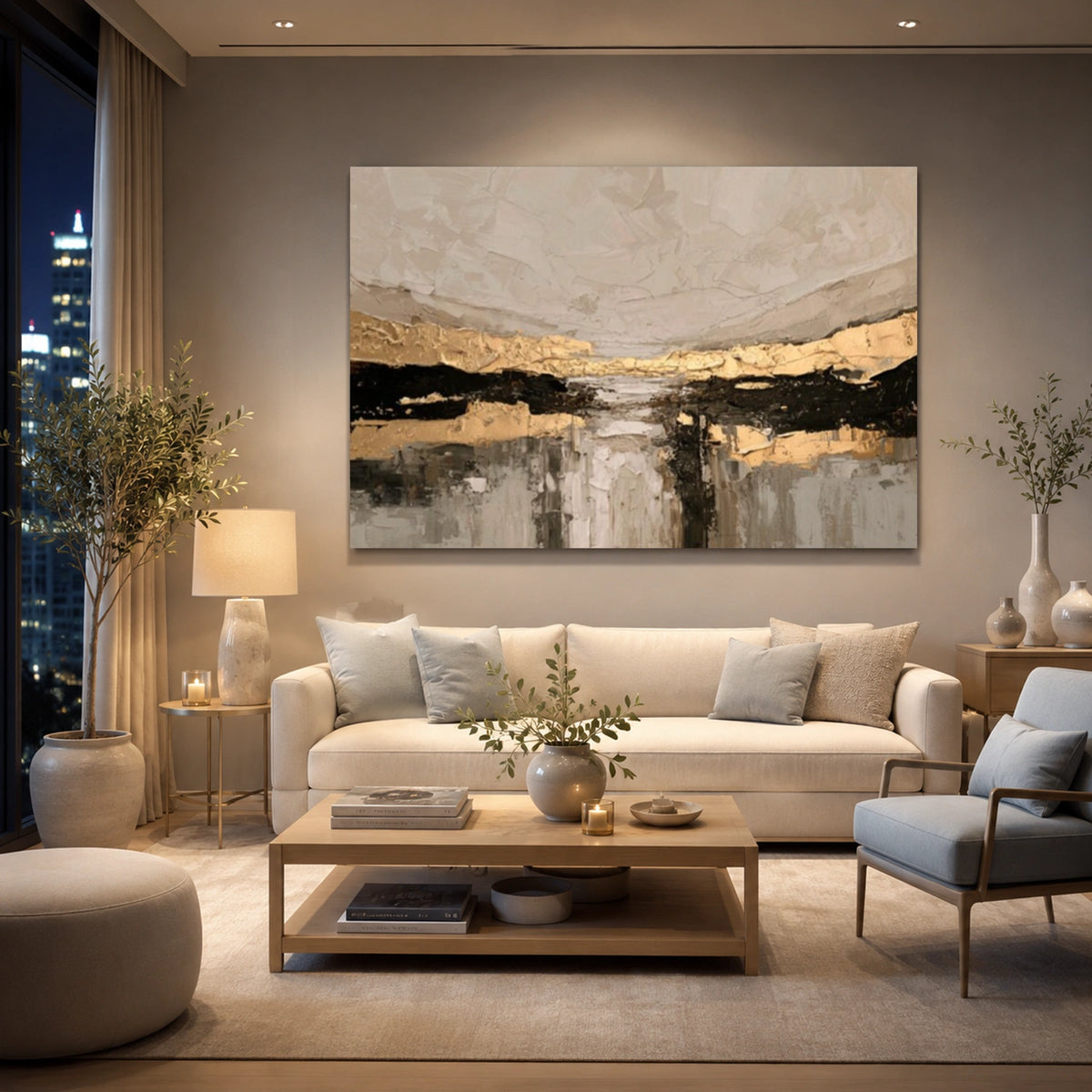 Abstract Textured Wall Art #AT200