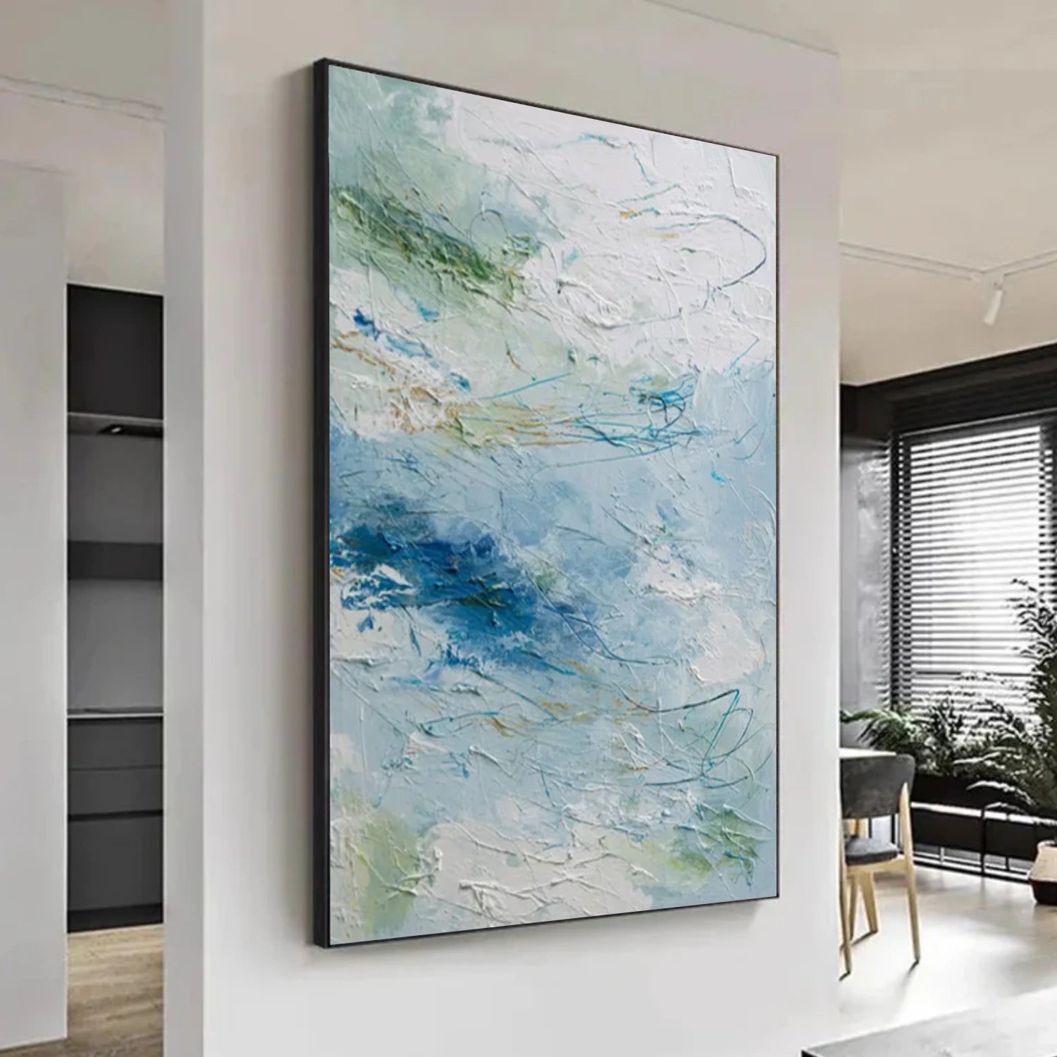 Abstract Canvas Wall Art #AP331