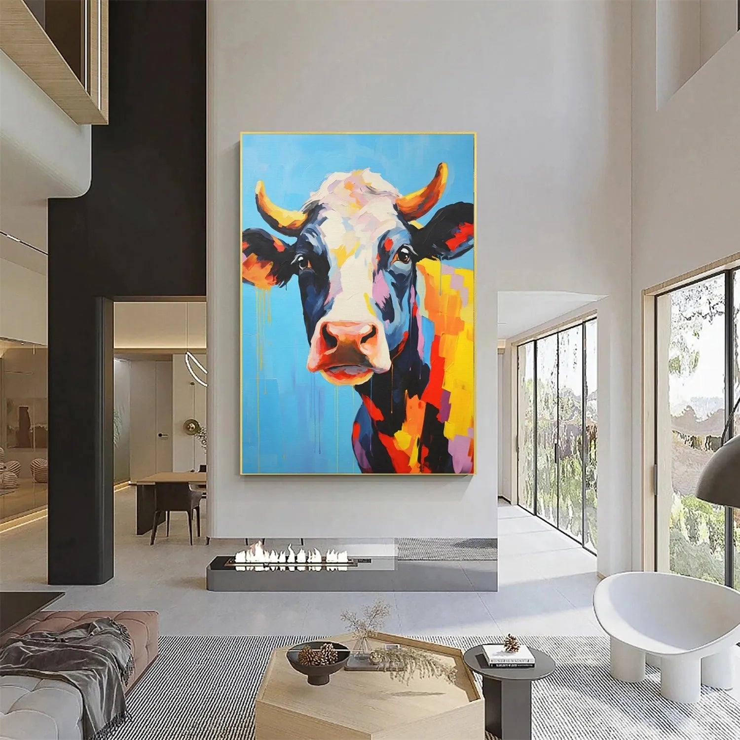 Animal Canvas Art Painting #AC009