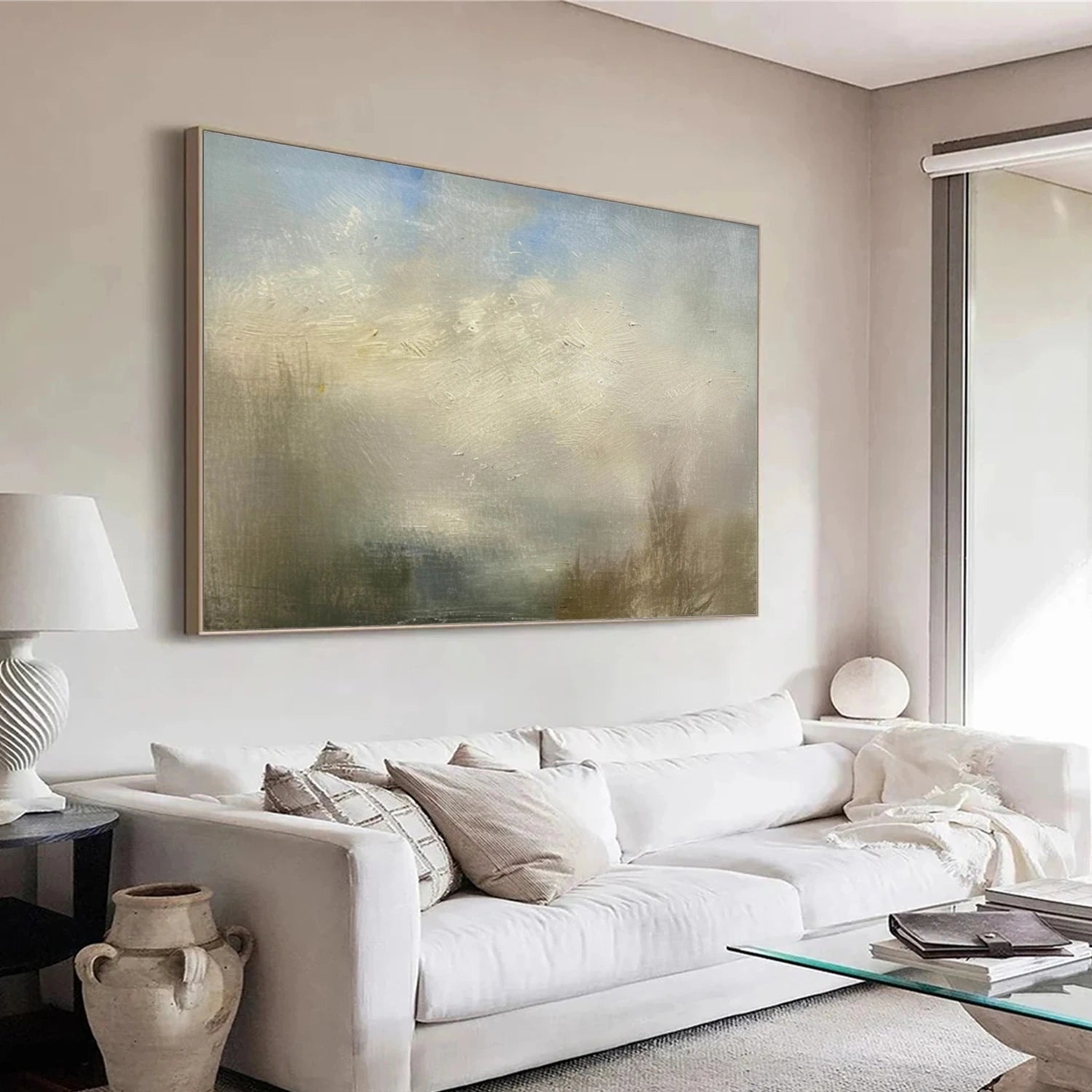 Abstract Canvas Wall Art #AP375