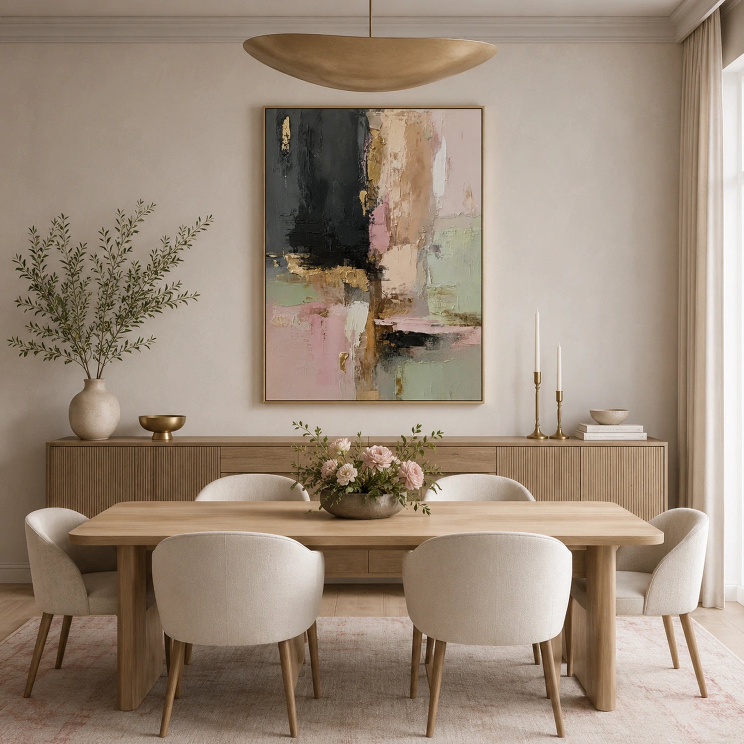 Abstract Textured Wall Art #AT168