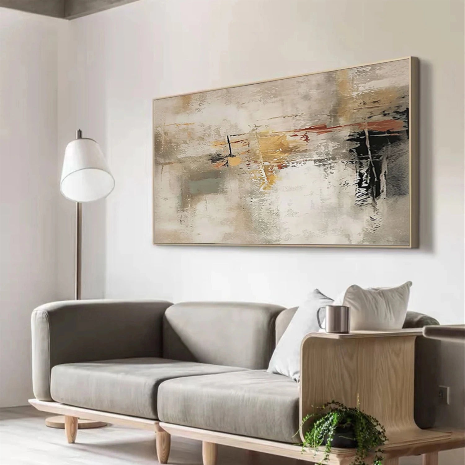 Abstract Canvas Wall Art #AP329