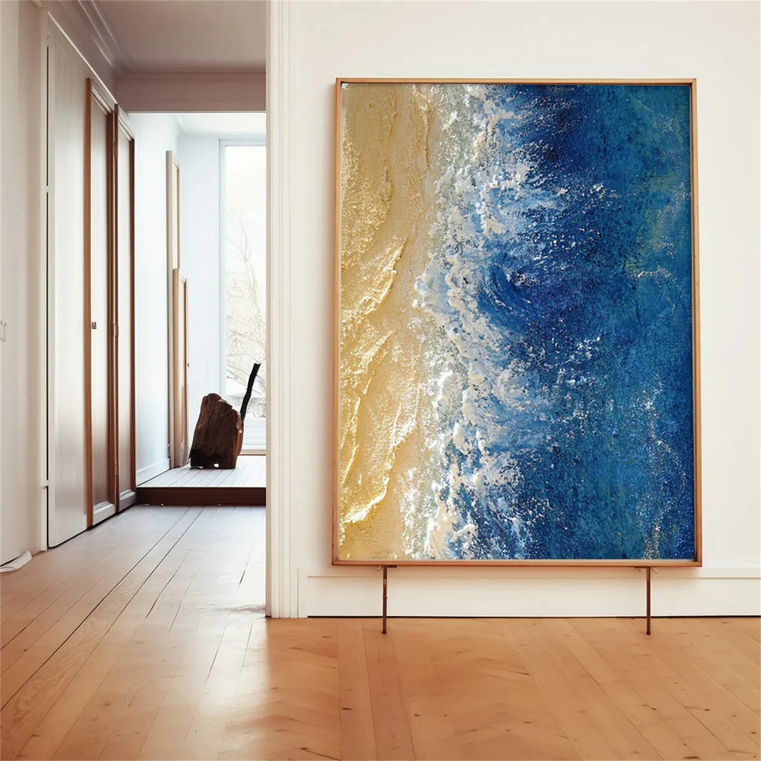 Ocean Textured Painting Canvas #OP006