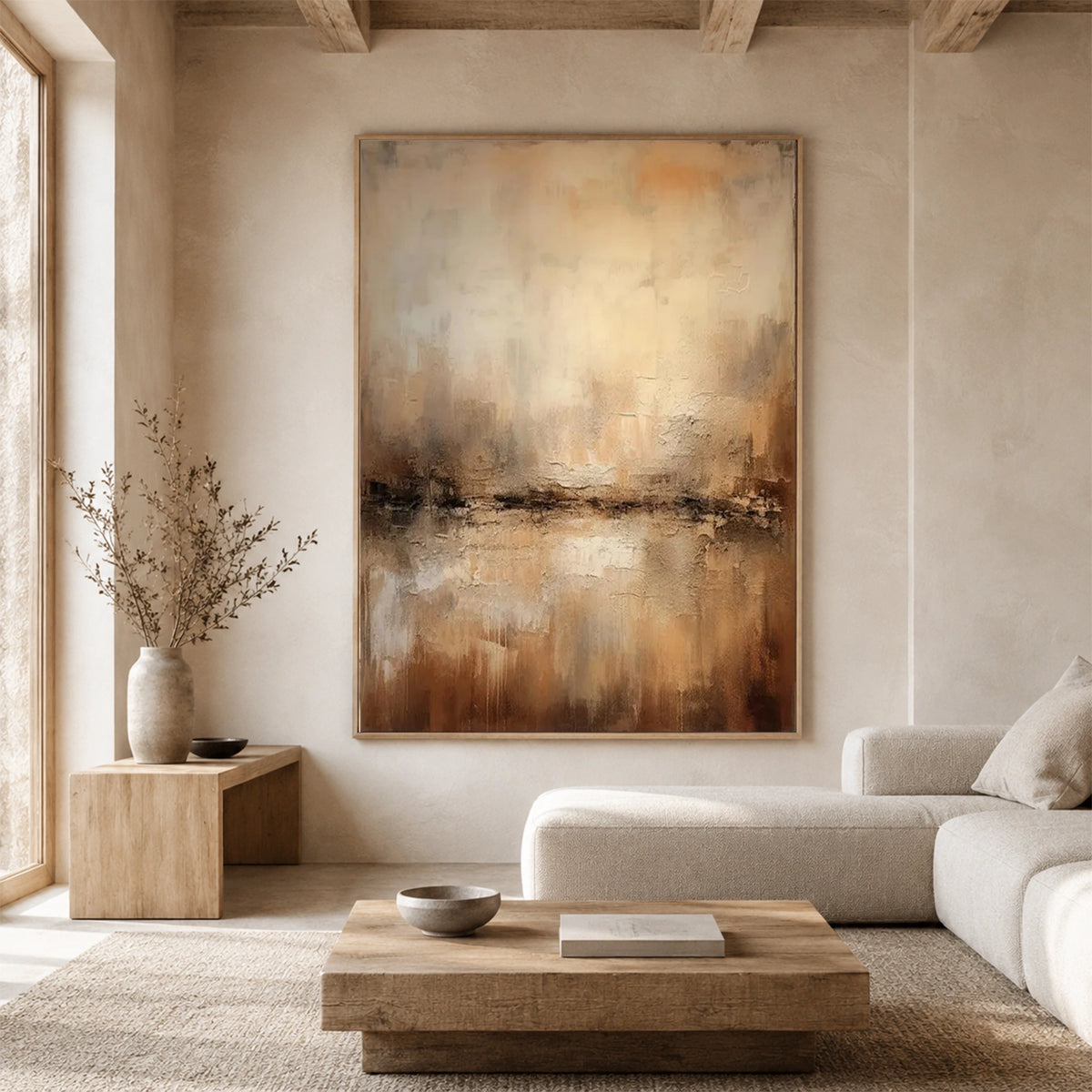 Abstract Canvas Wall Art #AP416