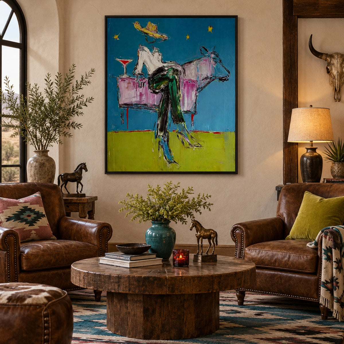 American Western Cowboy Art #VT262