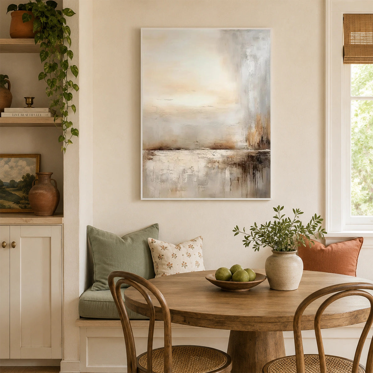 Abstract Canvas Wall Art #AP410