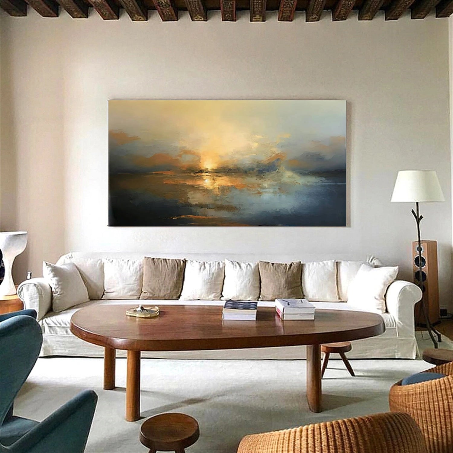 Abstract Canvas Wall Art #AP232