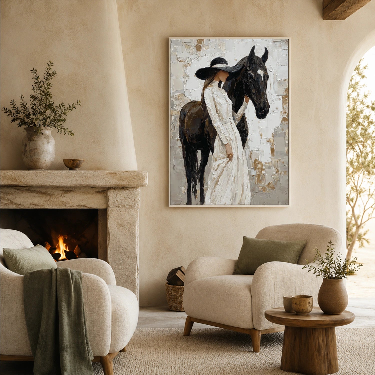 American Western Cowboy Art #VT225