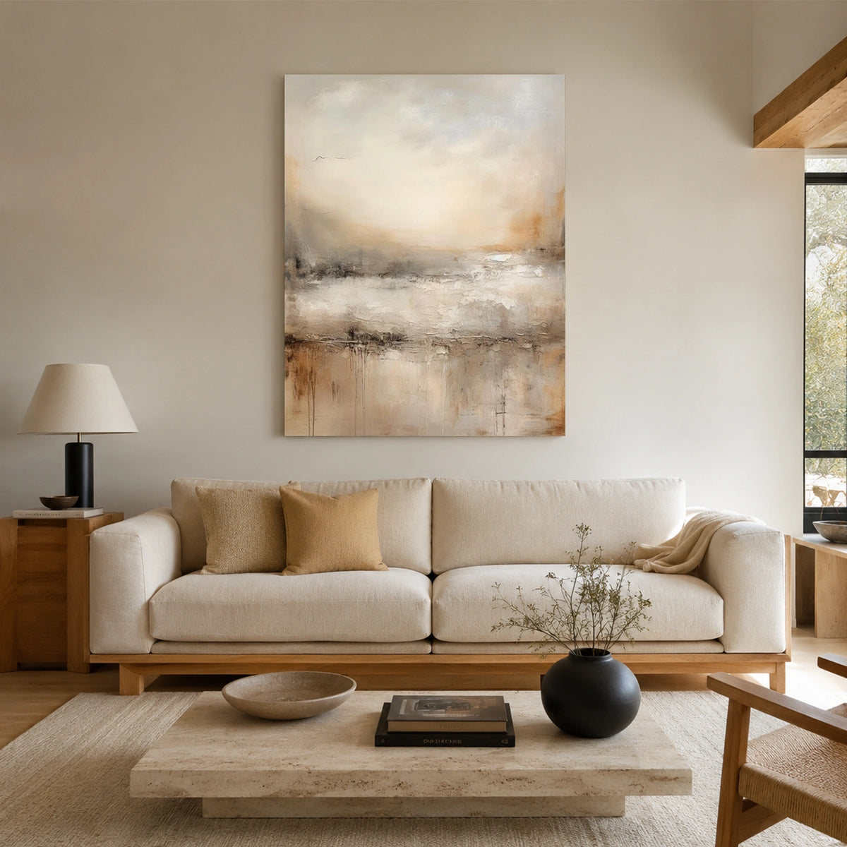 Abstract Canvas Wall Art #AP411