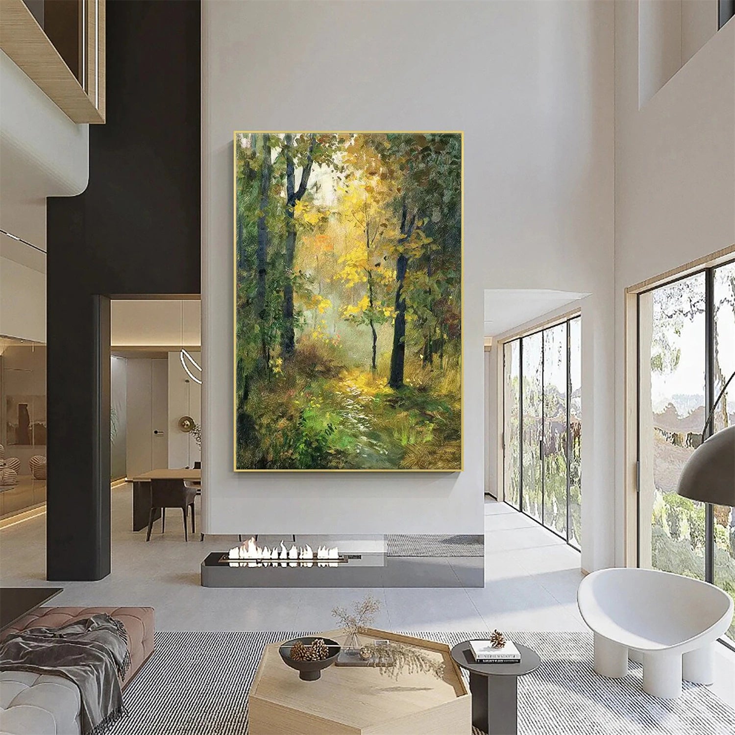 Tree Abstract Wall Art #TP052